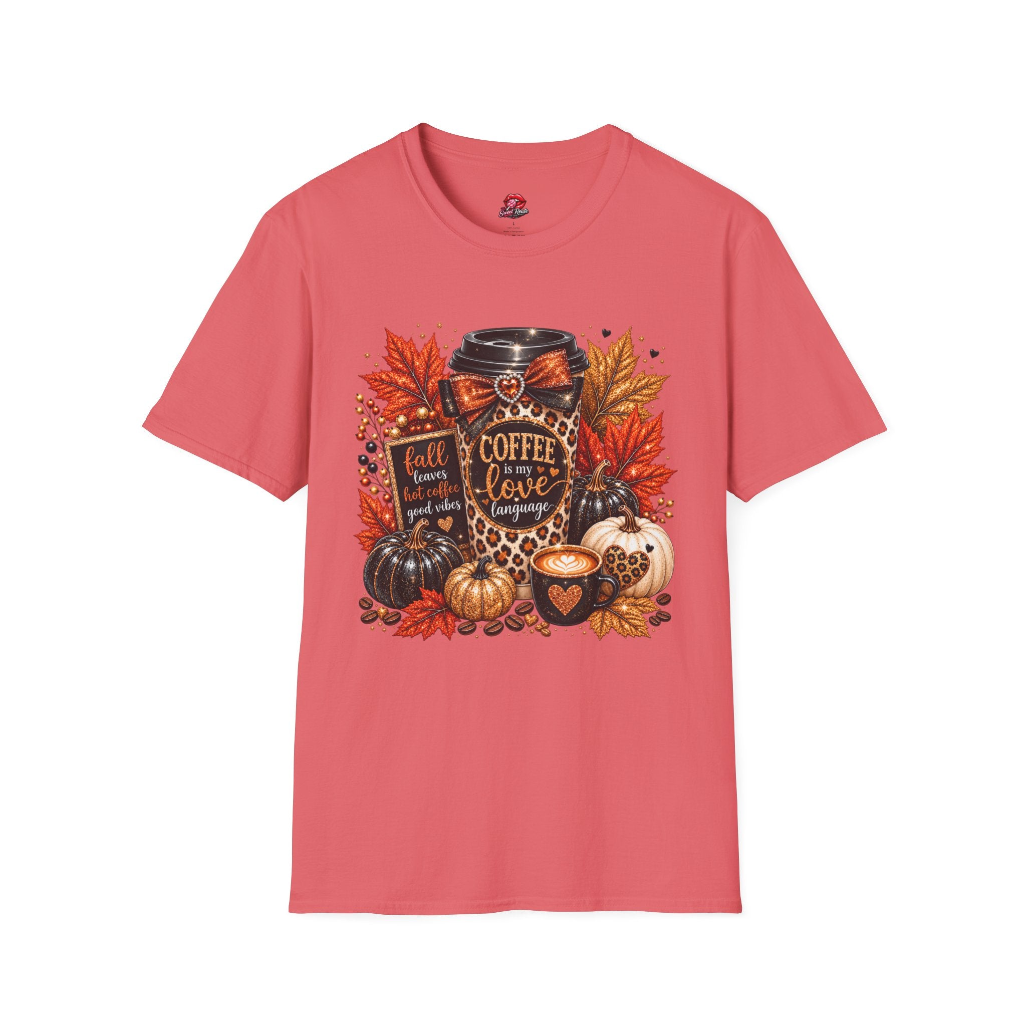 Coffee Is My Love Language Fall T-Shirt