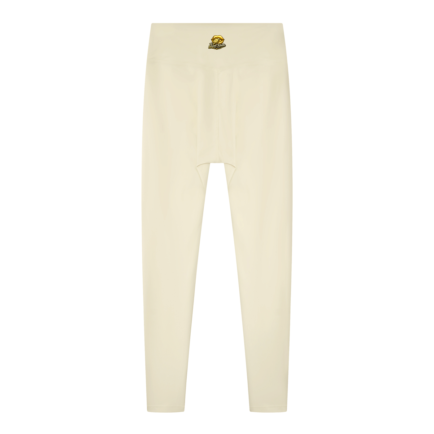Sweet Route Women's Solid High Rise Leggings
