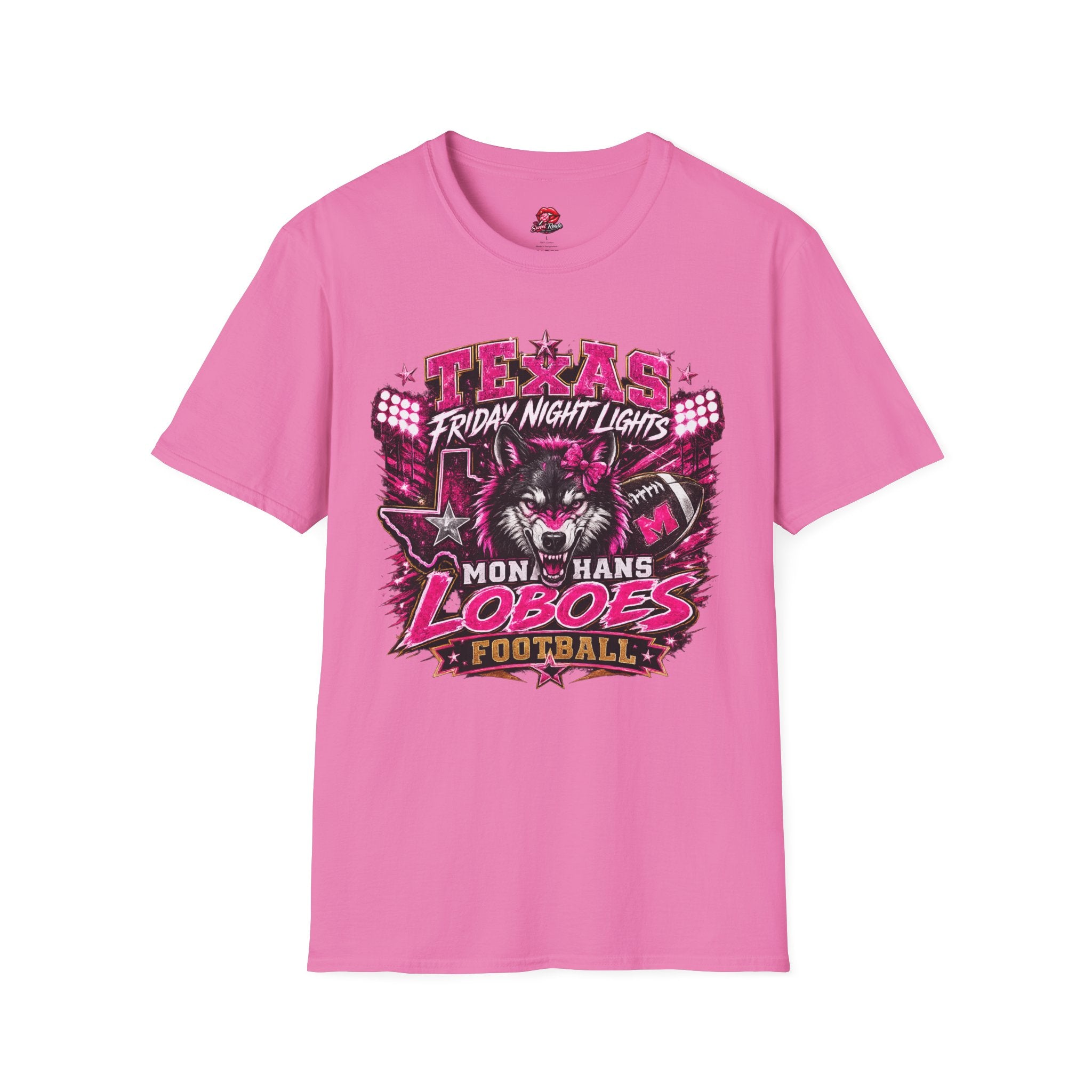 Texas Friday Night Lights Loboes Football T-Shirt