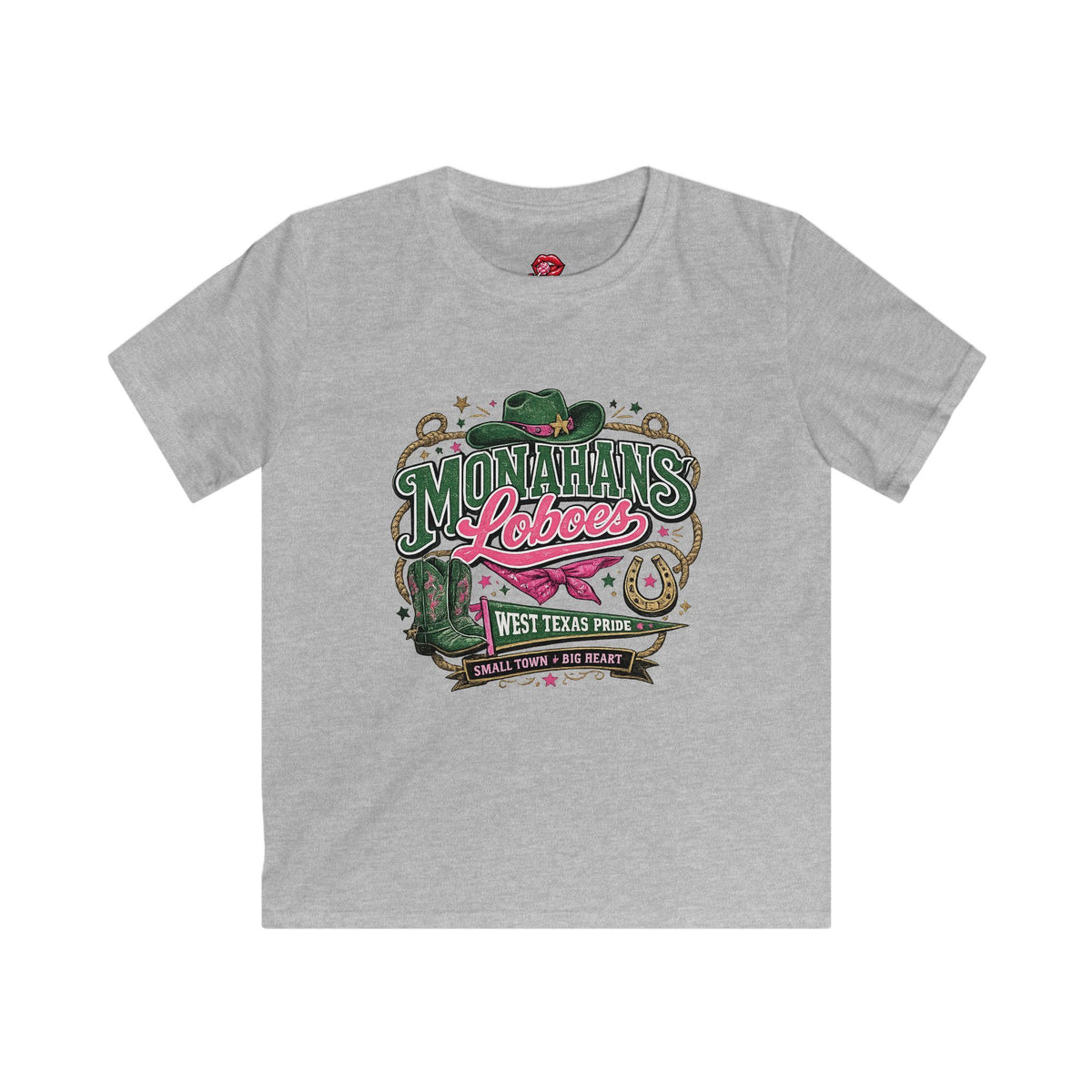 Loboes West Texas Kids Western Tee