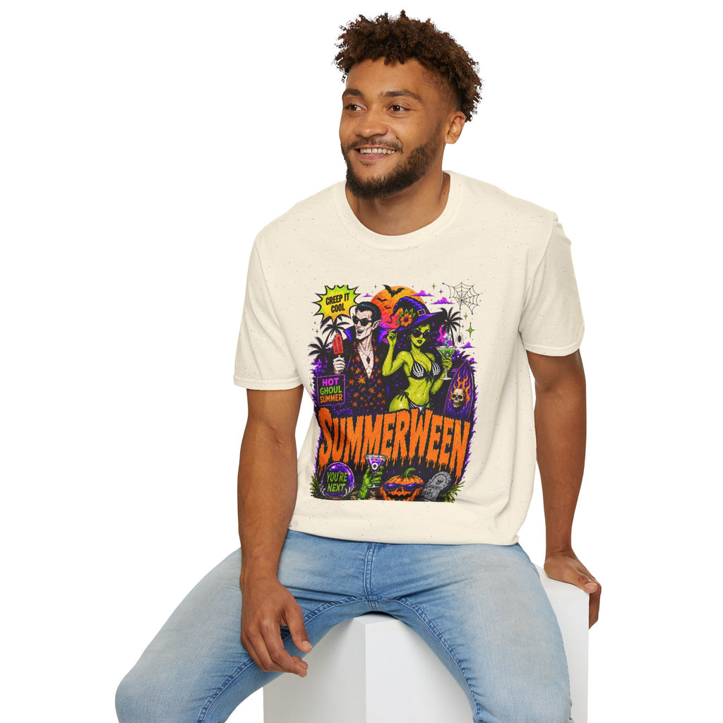 Hot Ghoul Summr Tee | Retro Summerween Shirt