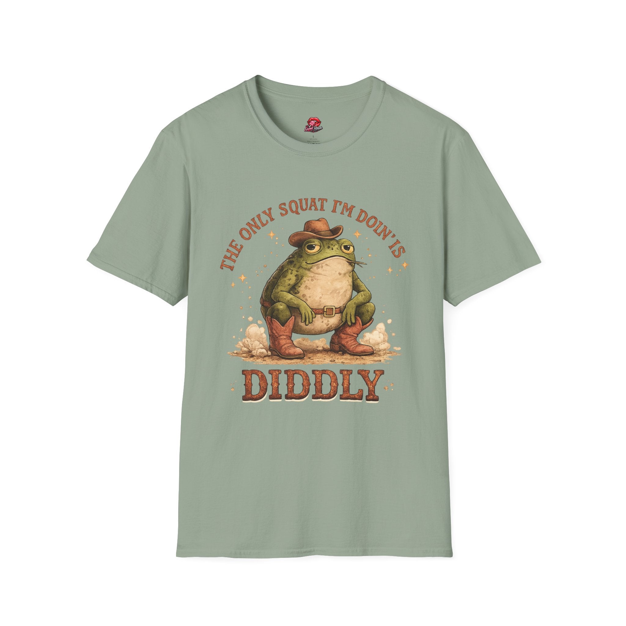 The Only Squat I’m Doin’ Is Diddly Tee