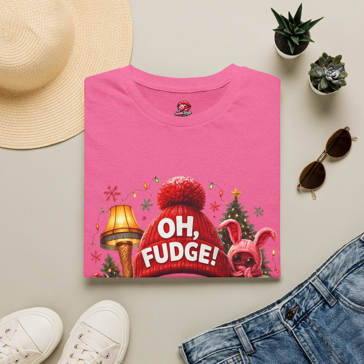 Oh, Fudge! Christmas Movie Quote T-Shirt