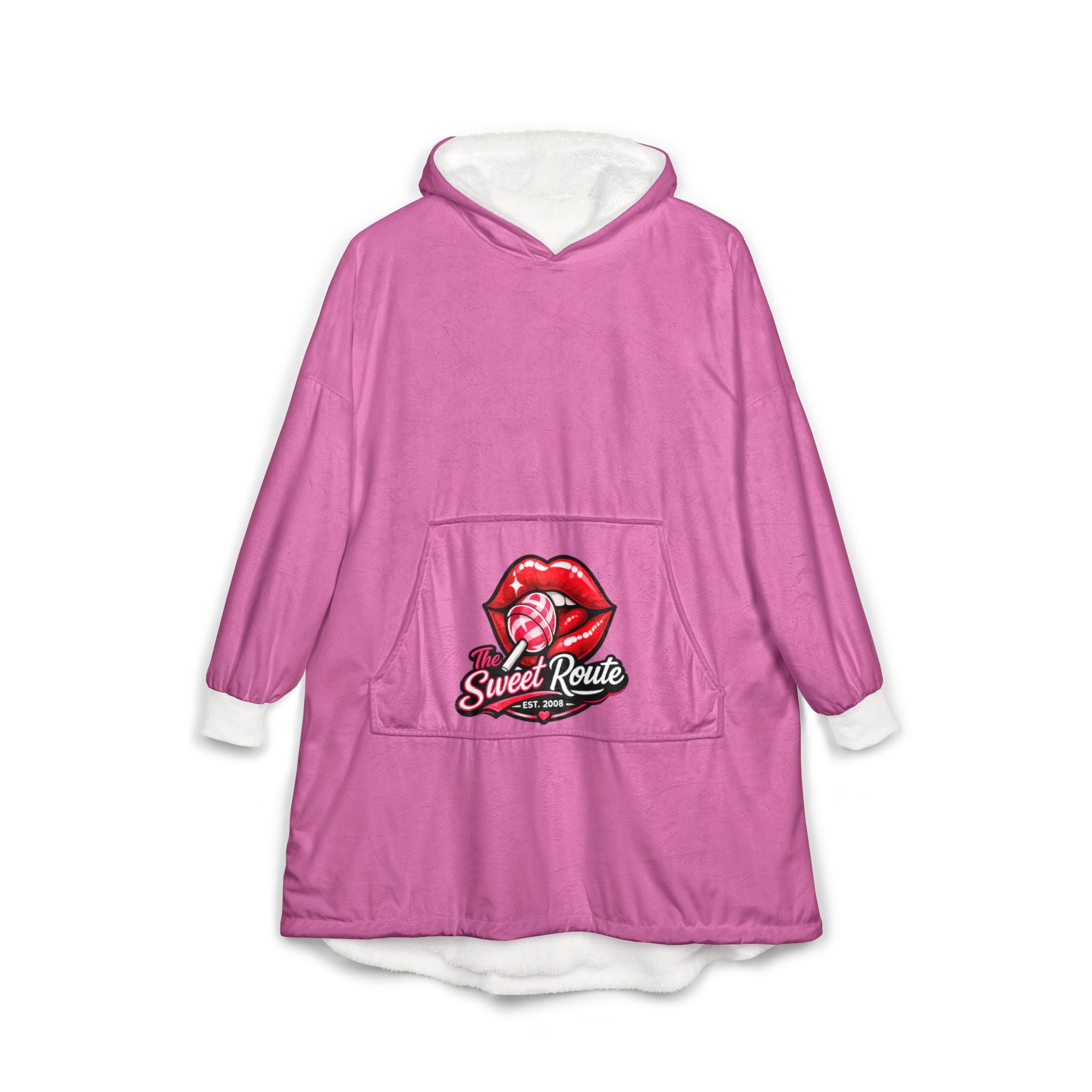 Sweet Rout logo Hooded Blanket