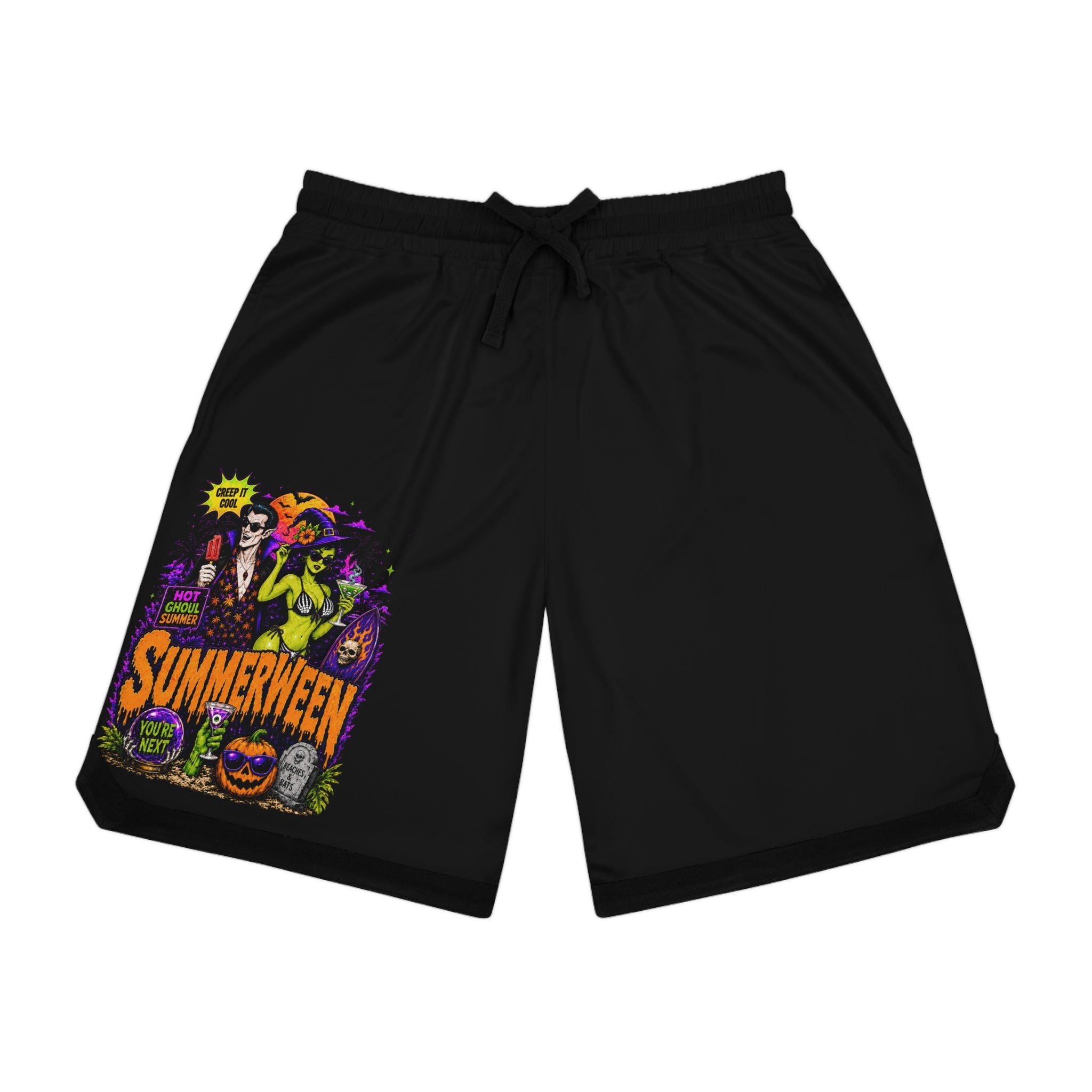 Summerween Basketball Shorts