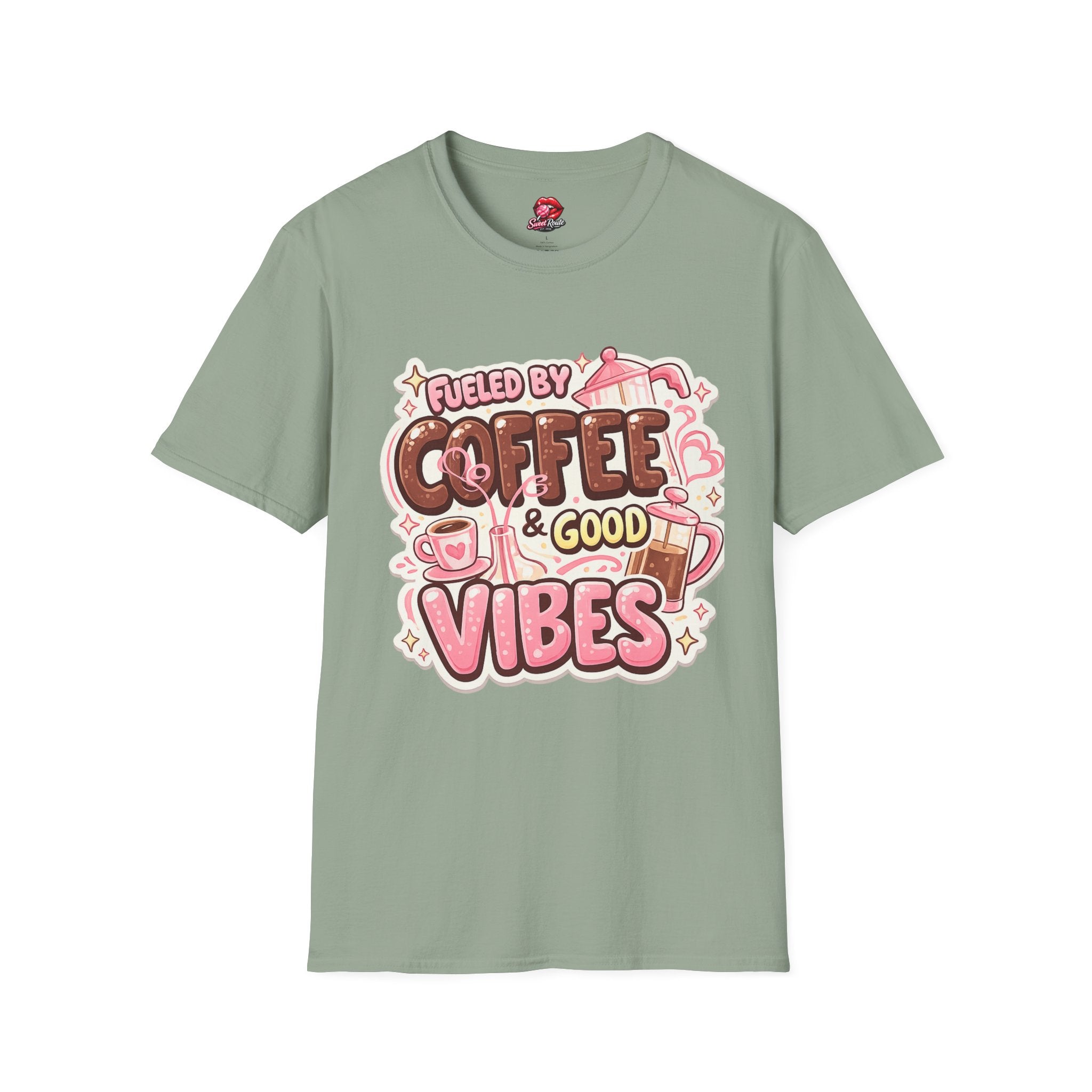 Fueled by Coffee & Good Vibes T-Shirt