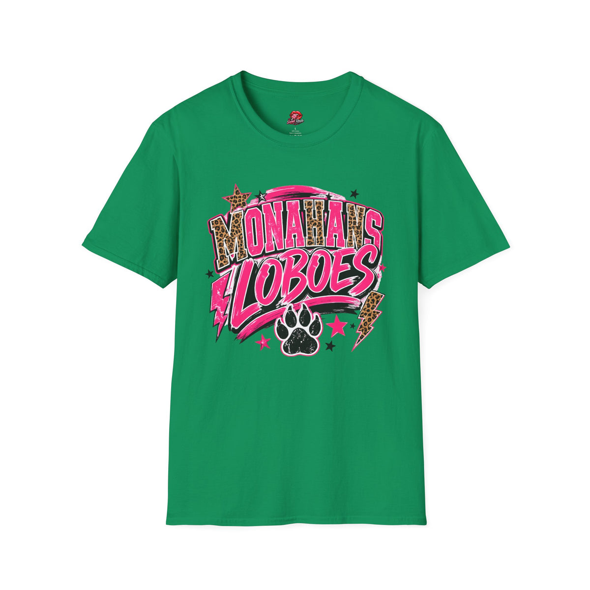 Monahans Loboes Leopard Paw T‑Shirt