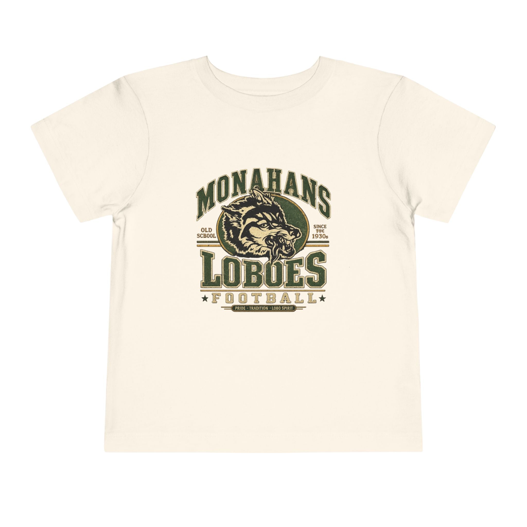 Monahans Loboes Toddler Football Tee