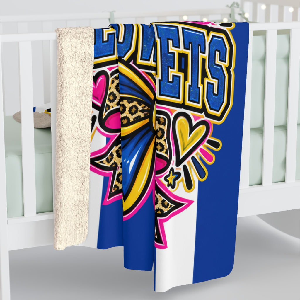 Yukon Yellowjackets Sherpa Fleece Blanket