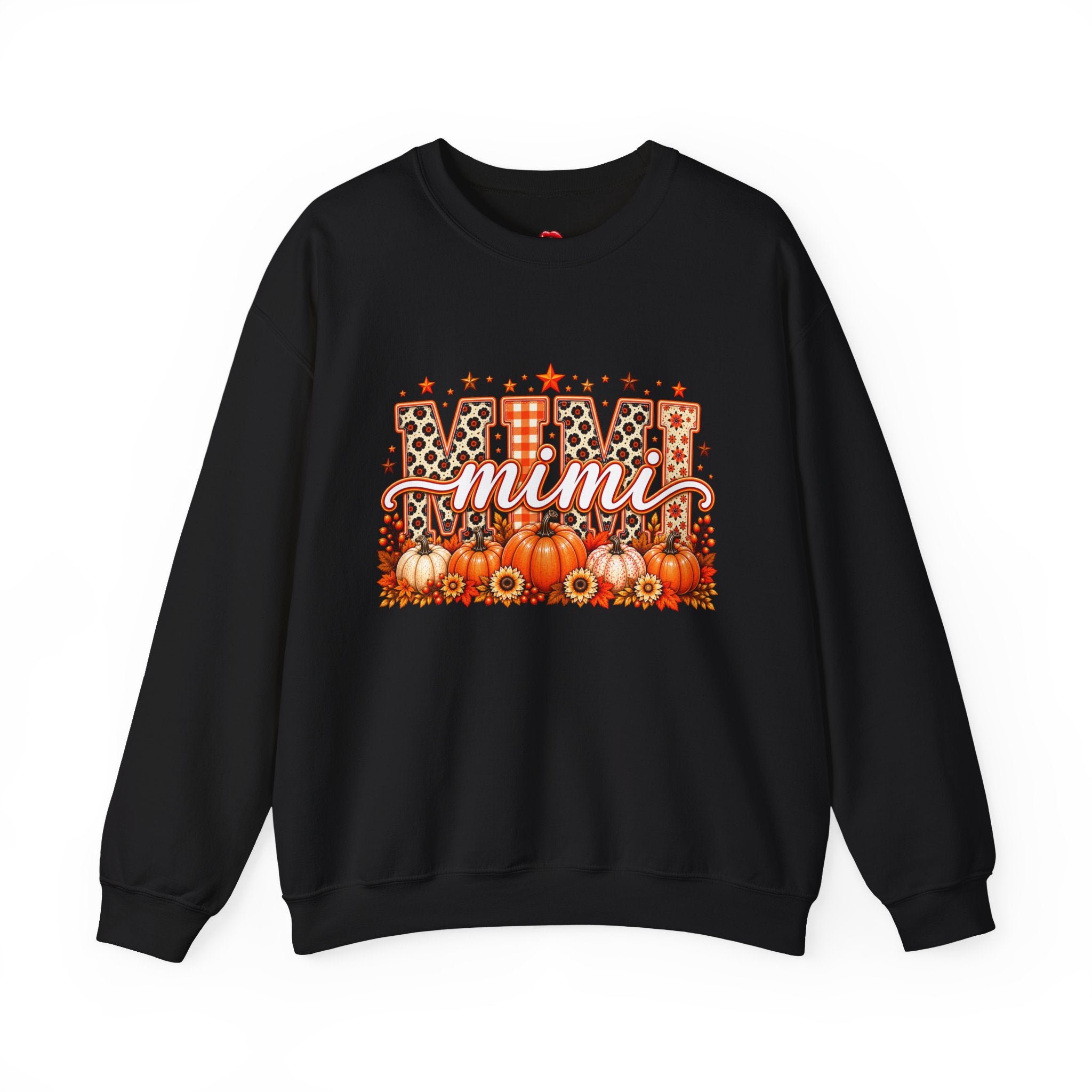 Mimi Fall Pumpkin Crewneck Sweatshirt