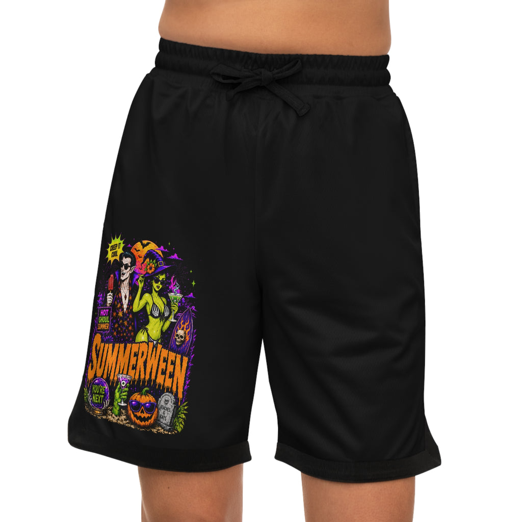 Summerween Basketball Shorts
