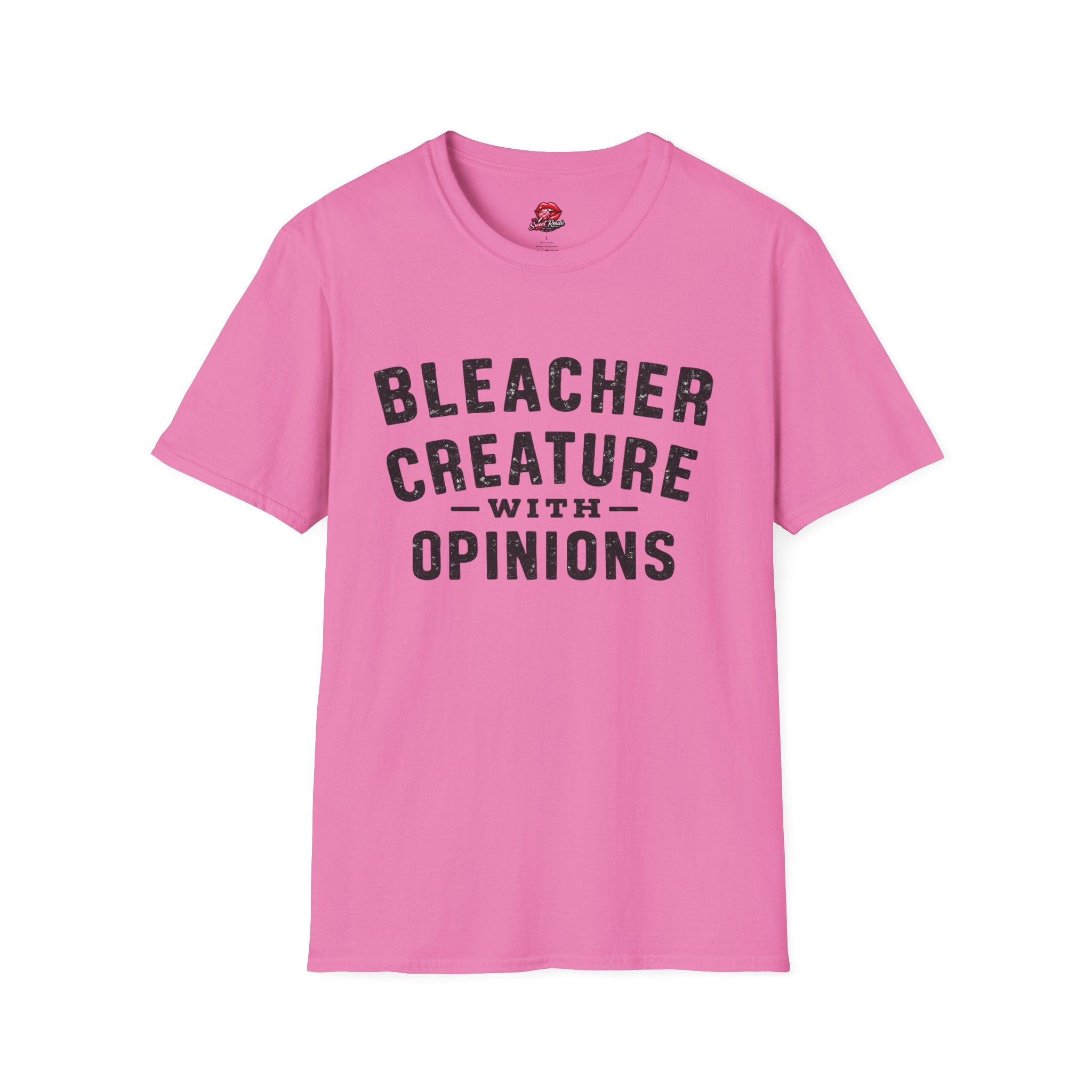 Bleacher Creature With Opinions T-Shirt Funny