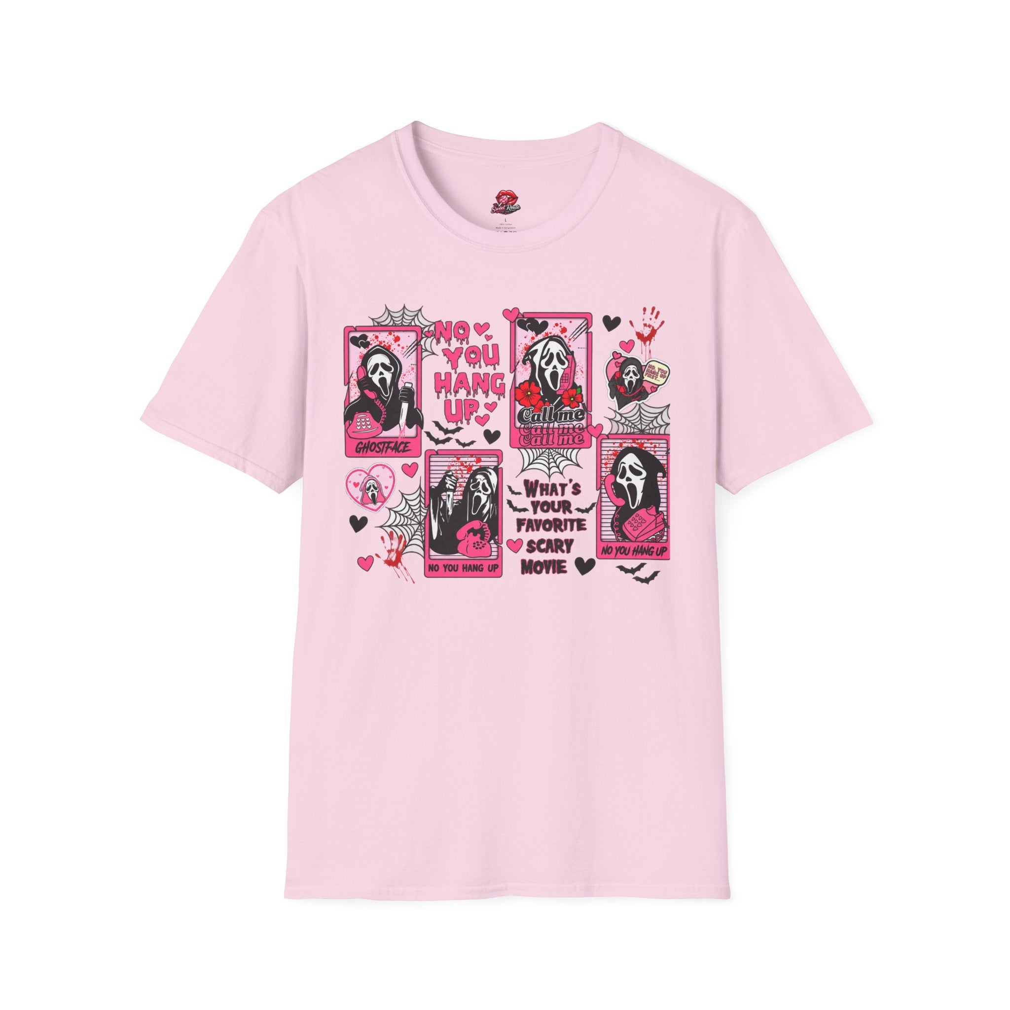 Ghost face graphic T‑Shirt