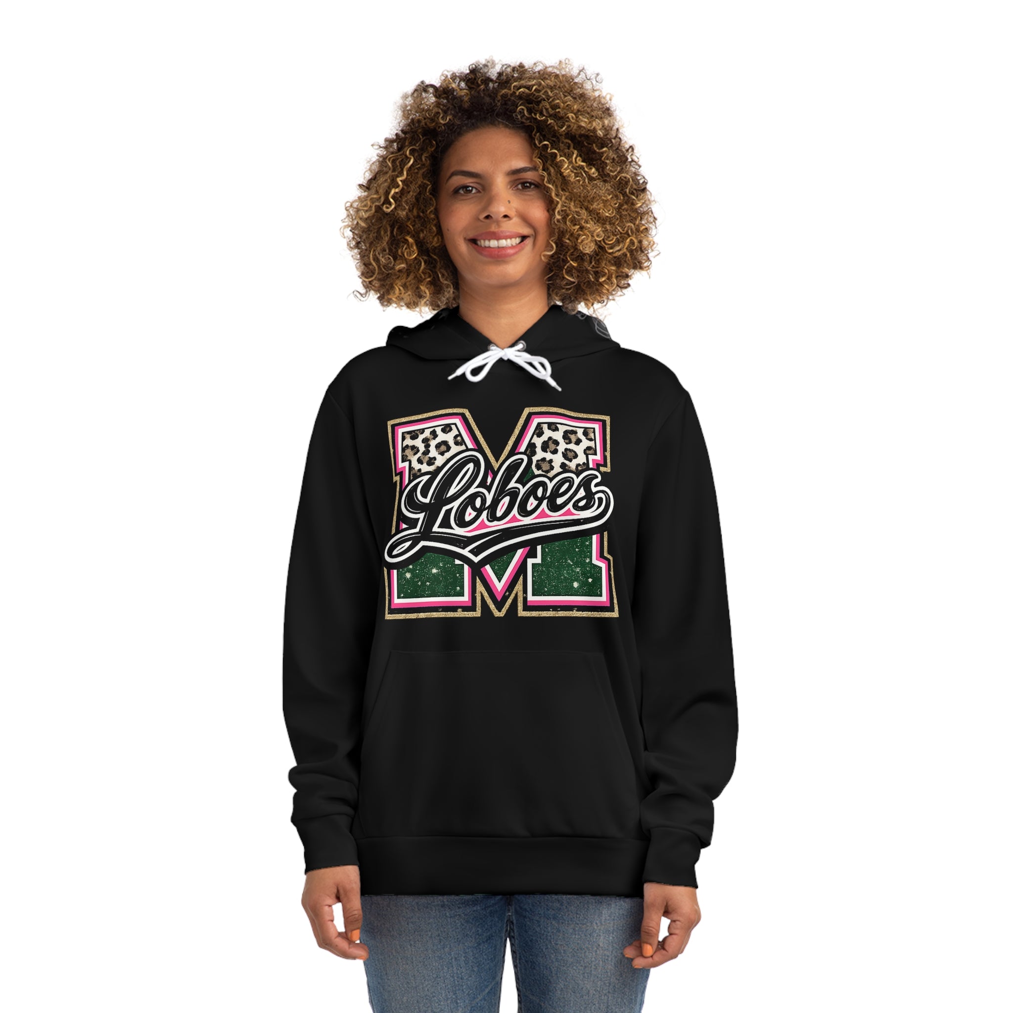 Loboes Leopard Varsity Hoodie