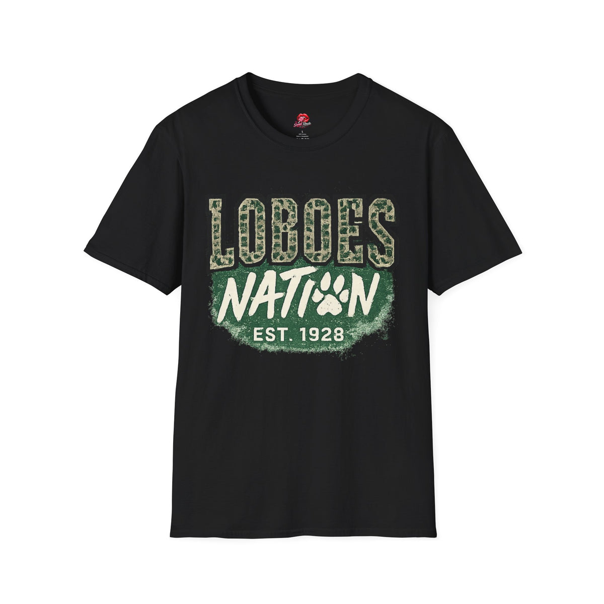 Loboes Nation Camo Print T-Shirt