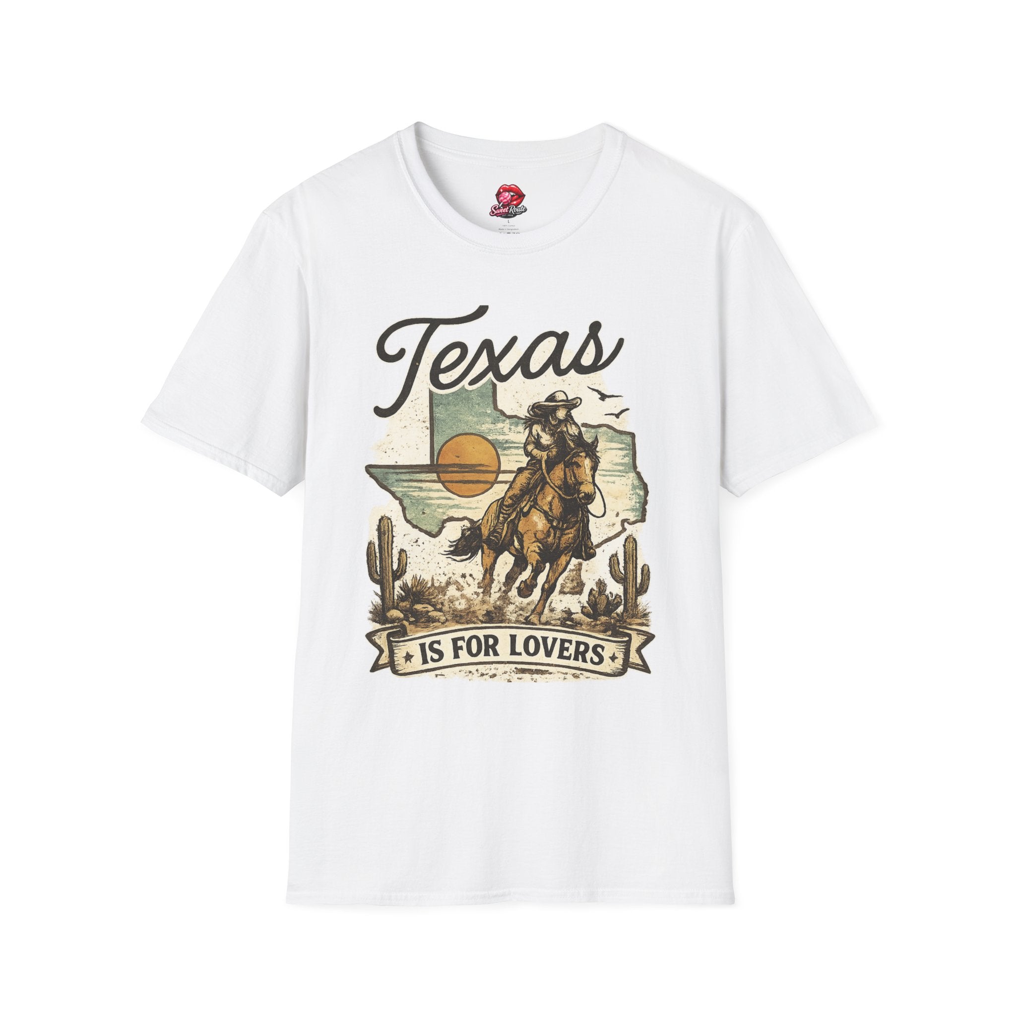 Texas cowboy sunset T-Shirt