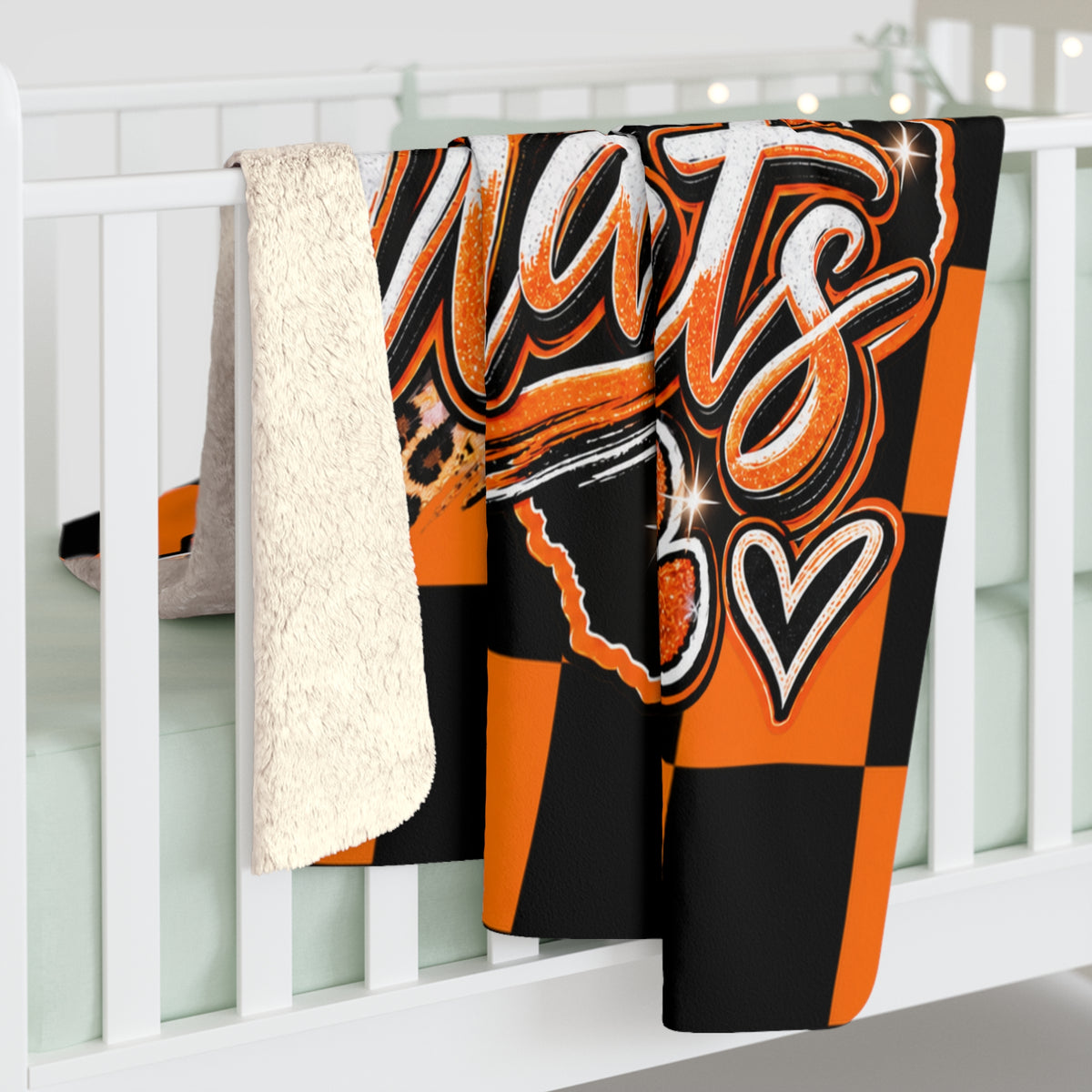 Wink Wildcats Sherpa Blanket