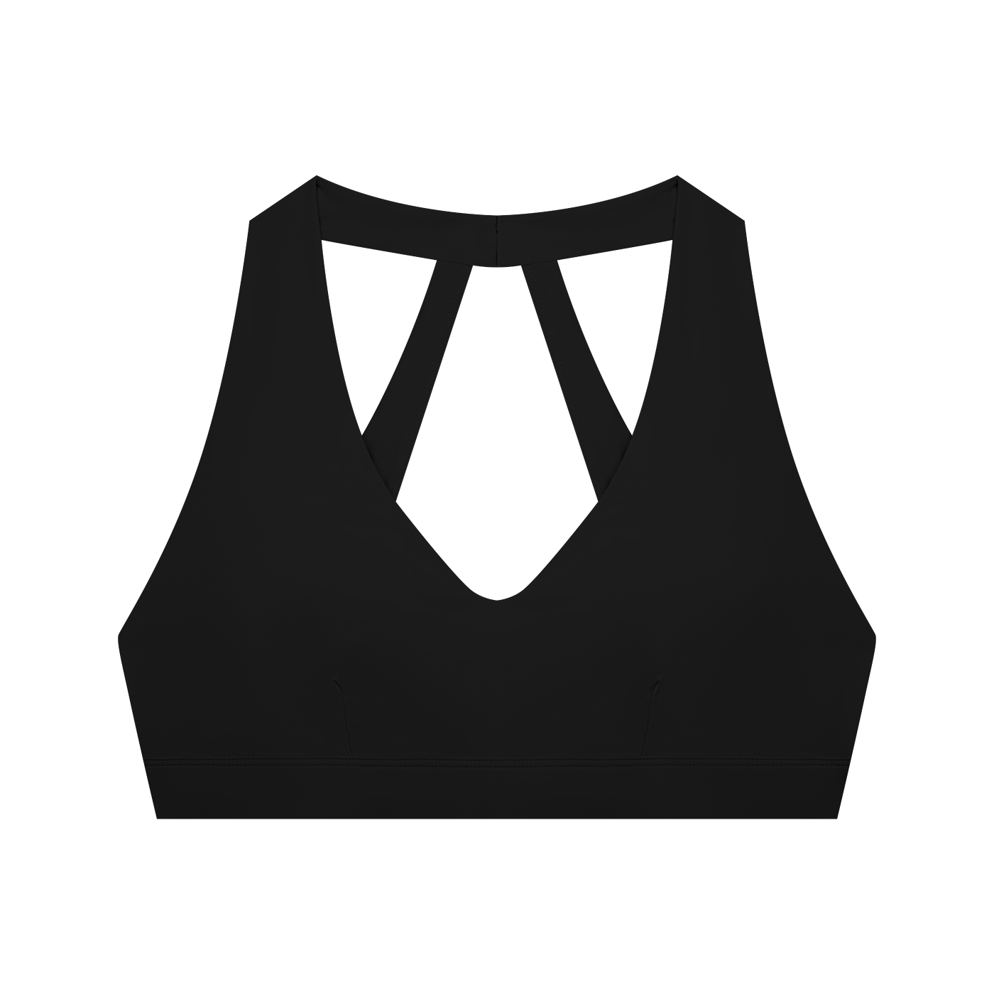 Sweet Route Women's Halter Cropped Sports Bra