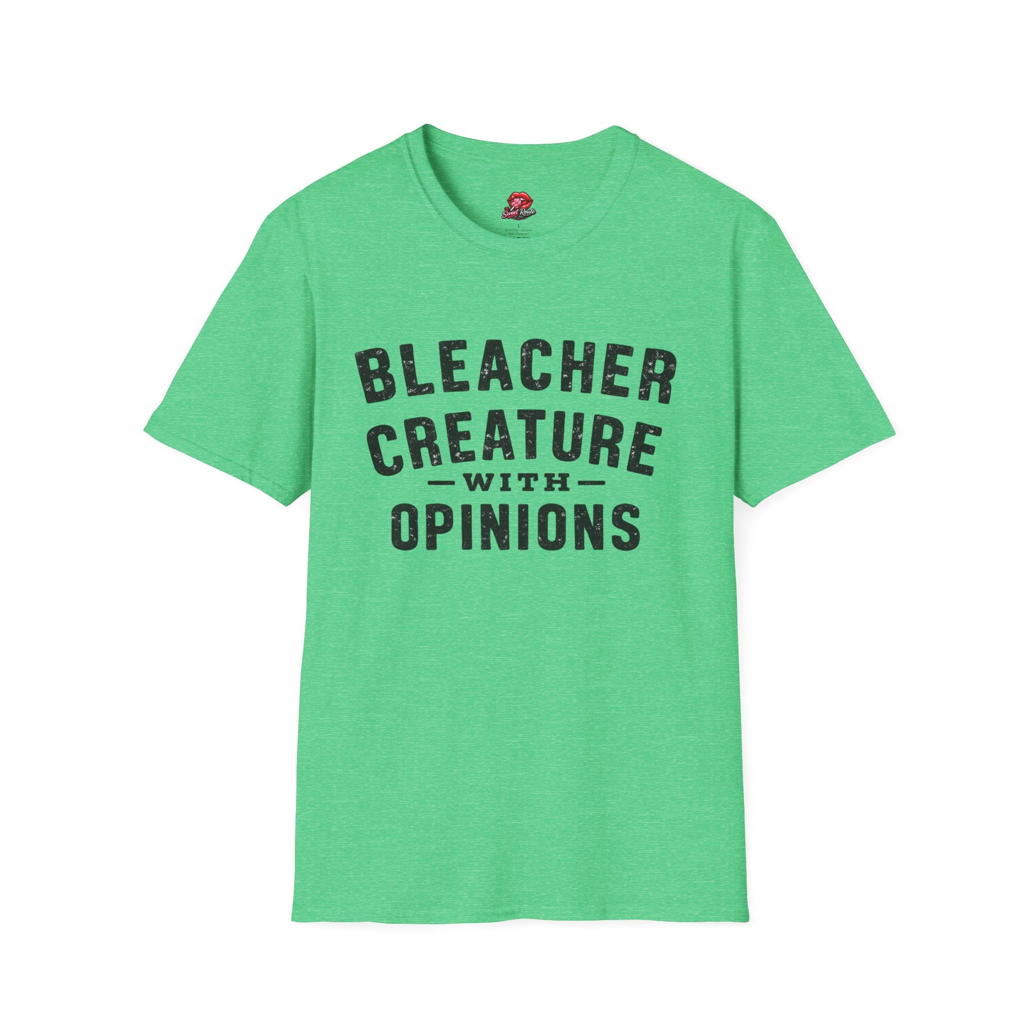 Bleacher Creature With Opinions T-Shirt Funny