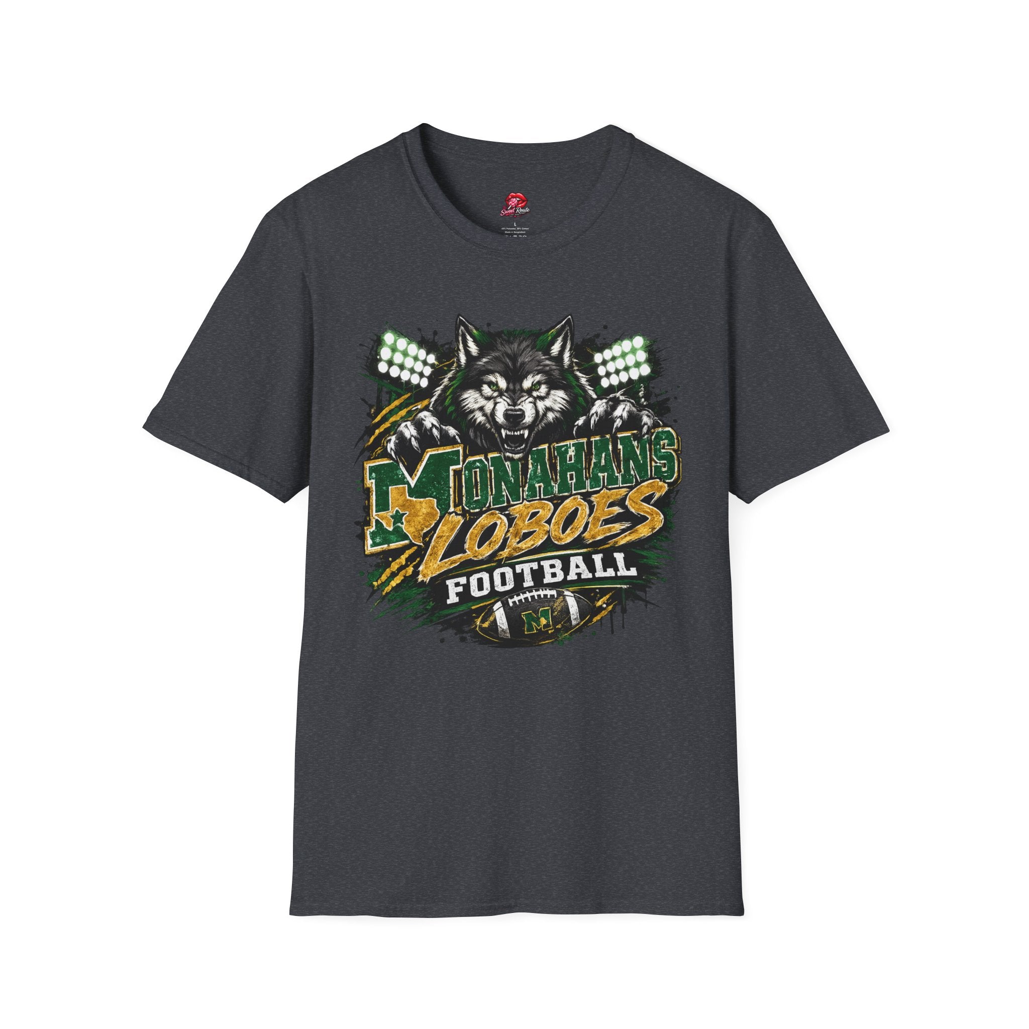 Monahans Loboes Football T-Shirt