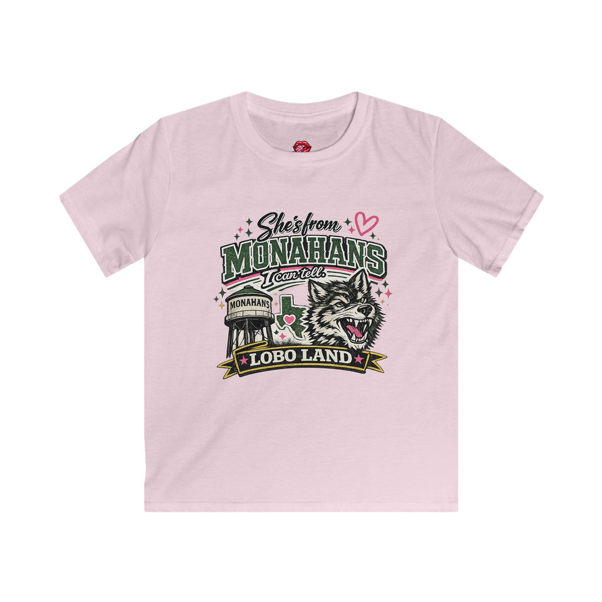Kids Tee - Monahans Lobo Land Graphic