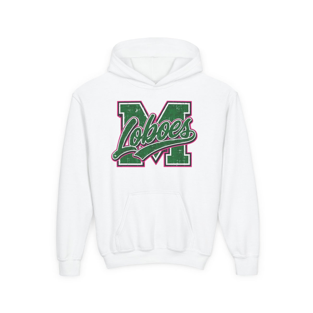Youth Loboes M Logo Hoodie