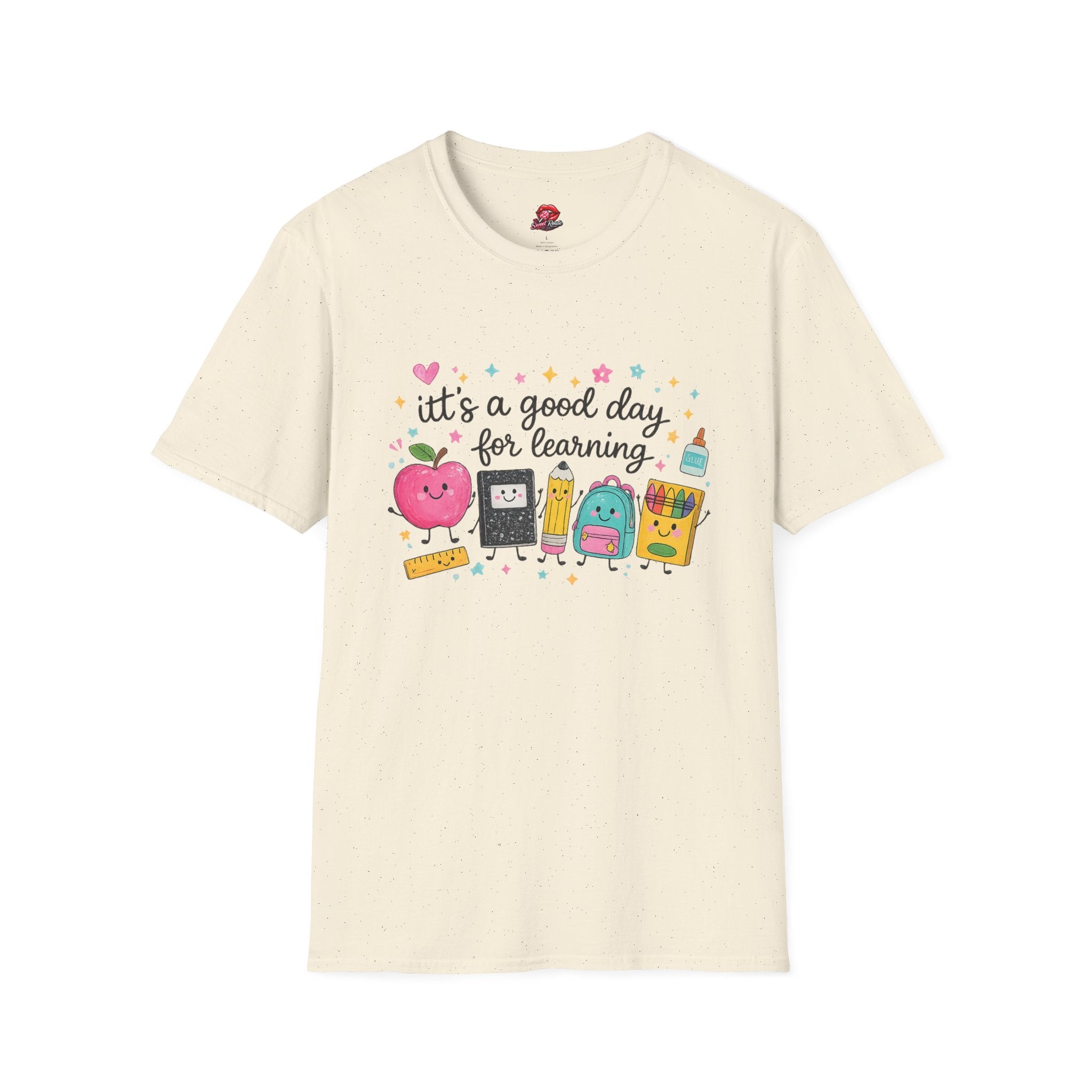 It’s a Good Day for Learning Teacher T-Shirt | Cute School Shirt | Colorful Classroom Tee | Back to School Gift for Teachers