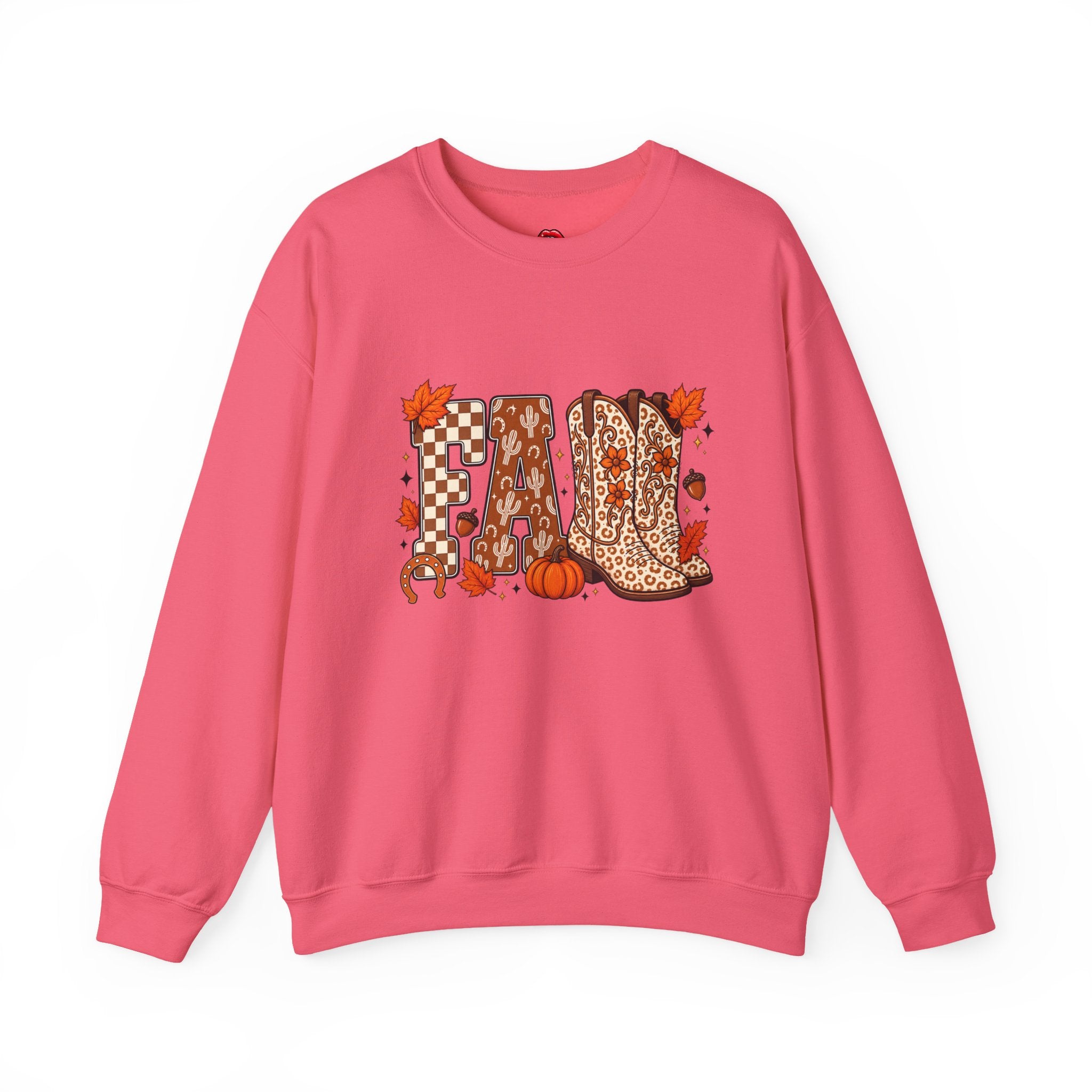 Fall Cowgirl Crewneck Sweatshirt