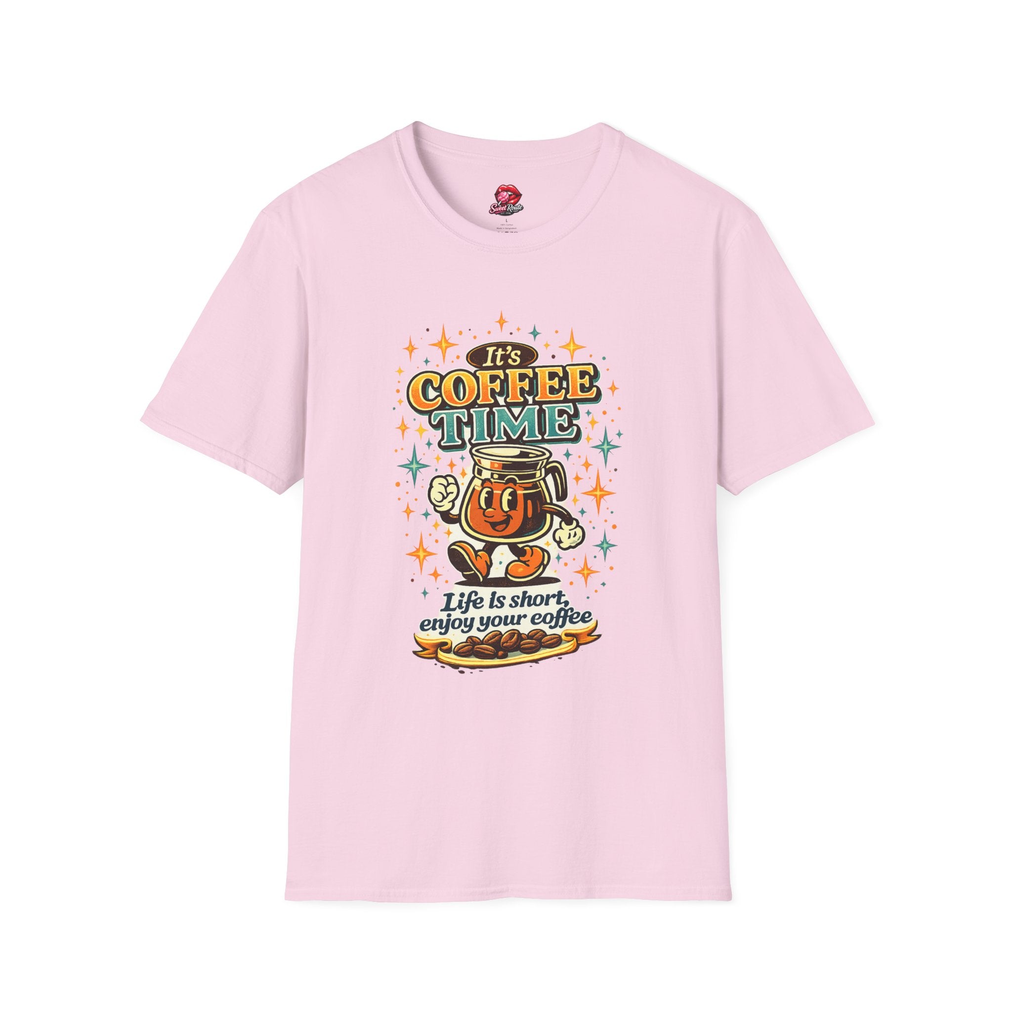 It’s Coffee Time Retro Coffee T-Shirt