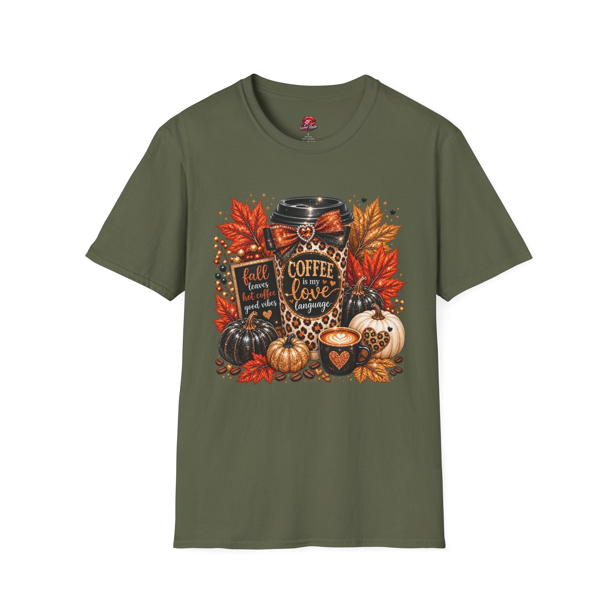Coffee Is My Love Language Fall T-Shirt