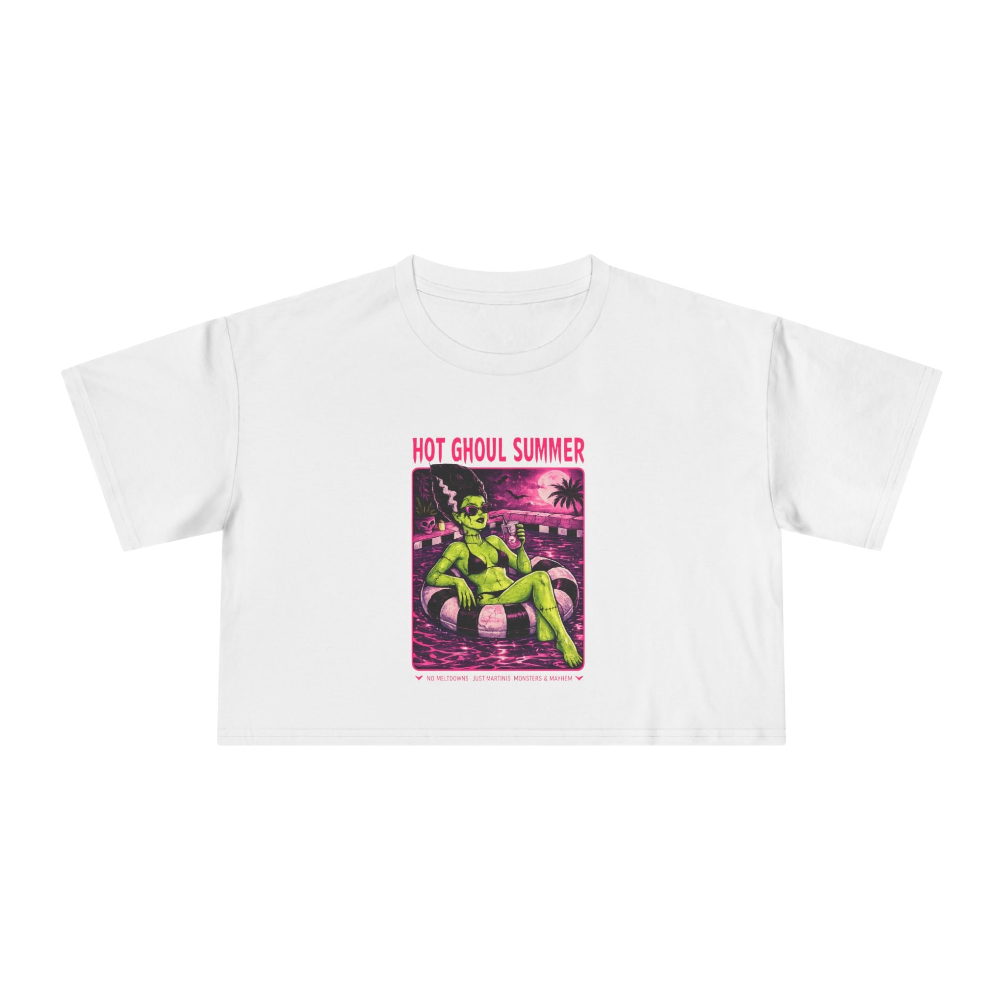 Hot Ghouls Summer Crop Tee