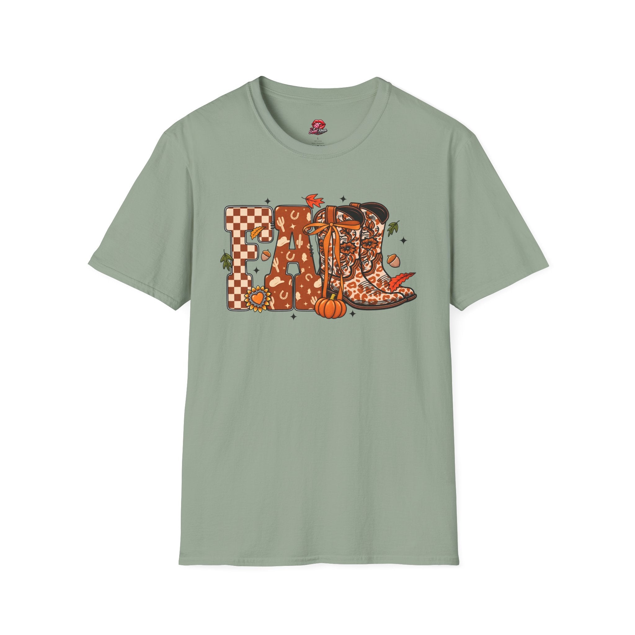 Pumpkin, Leopard & Plaid Fall Tee