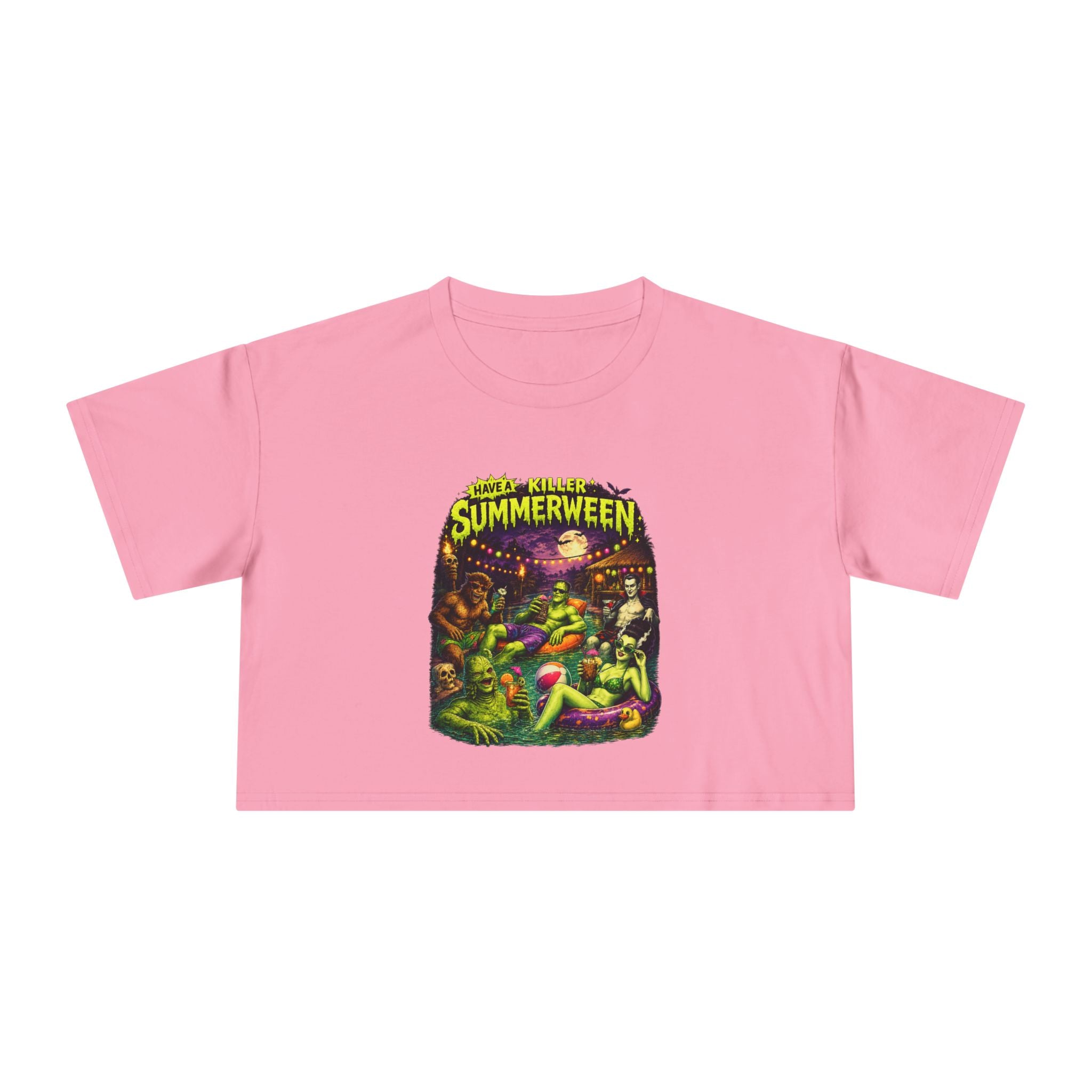 Summerween Festival Crop Tee