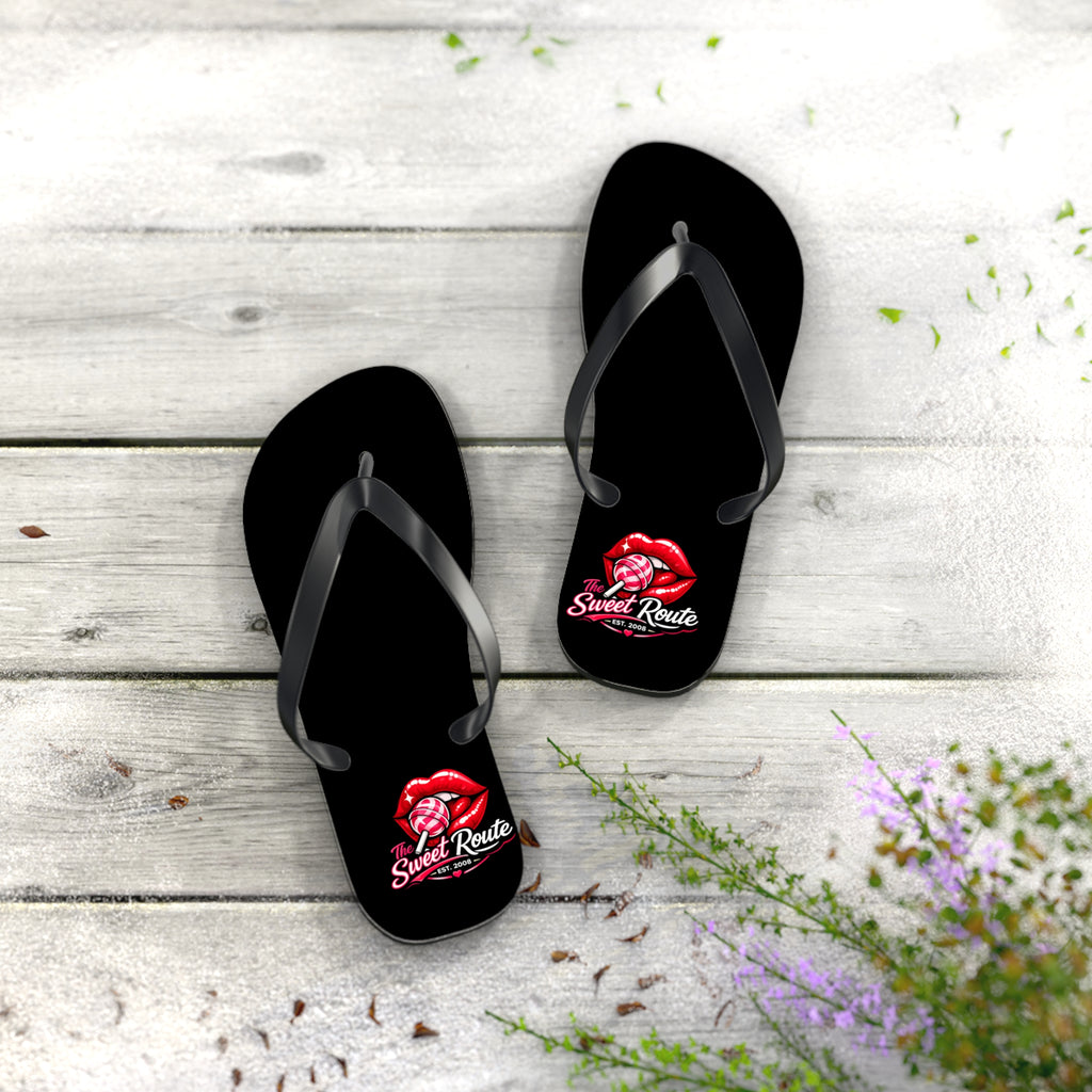 Sweet Route Flip Flops