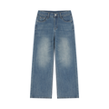 Sweet Route Women’s Vintage Wash Wide Leg Jeans