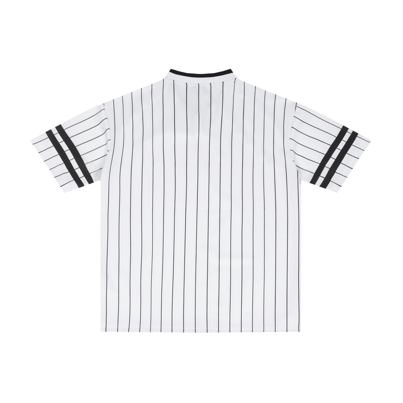 Sweet Route Unisex Striped Loose V-Neck T-Shirt
