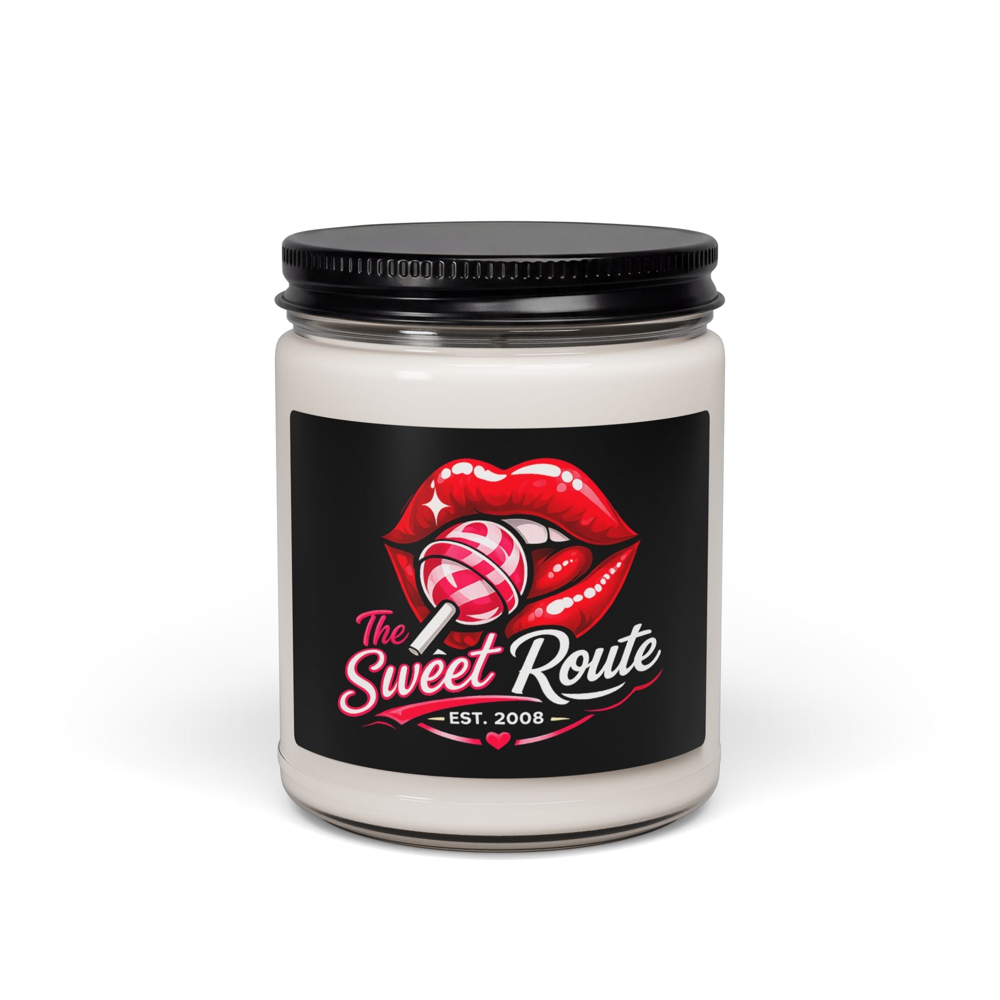 Sweet Route Logo Scented Soy Candle, 9oz