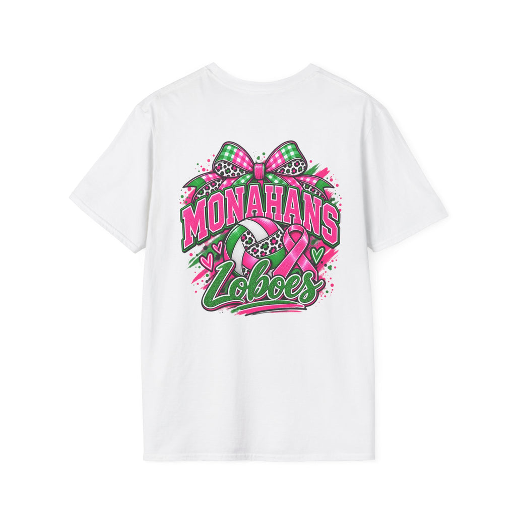 Monahans Loboes Pink Out Volleyball T-Shirt