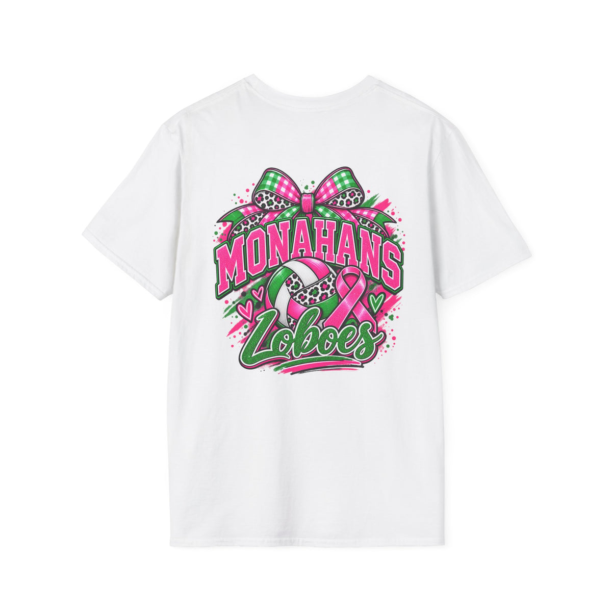Monahans Loboes Pink Out Volleyball T-Shirt