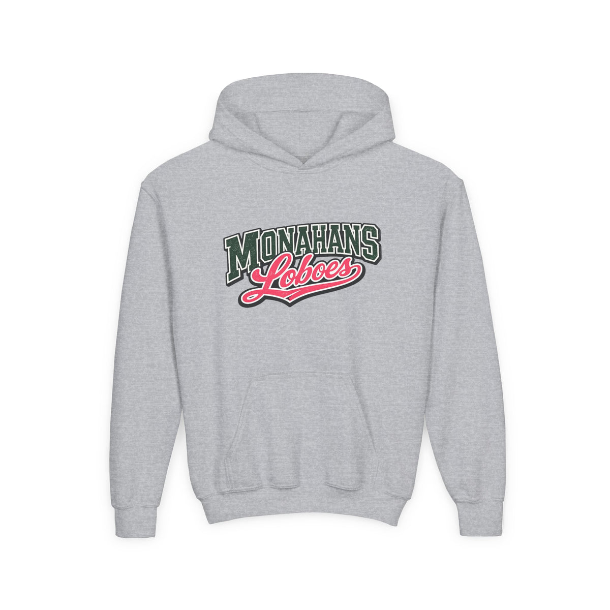 Monahans Loboes Youth Hoodie – Vintage School Spirit Pullover