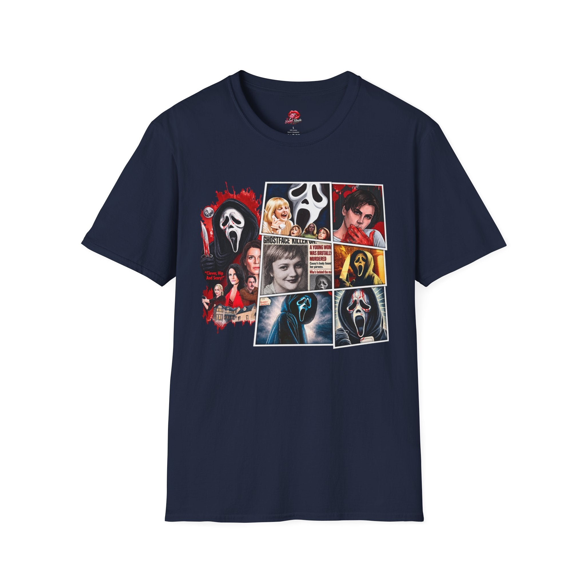 Horror Movie Collage T-Shirt