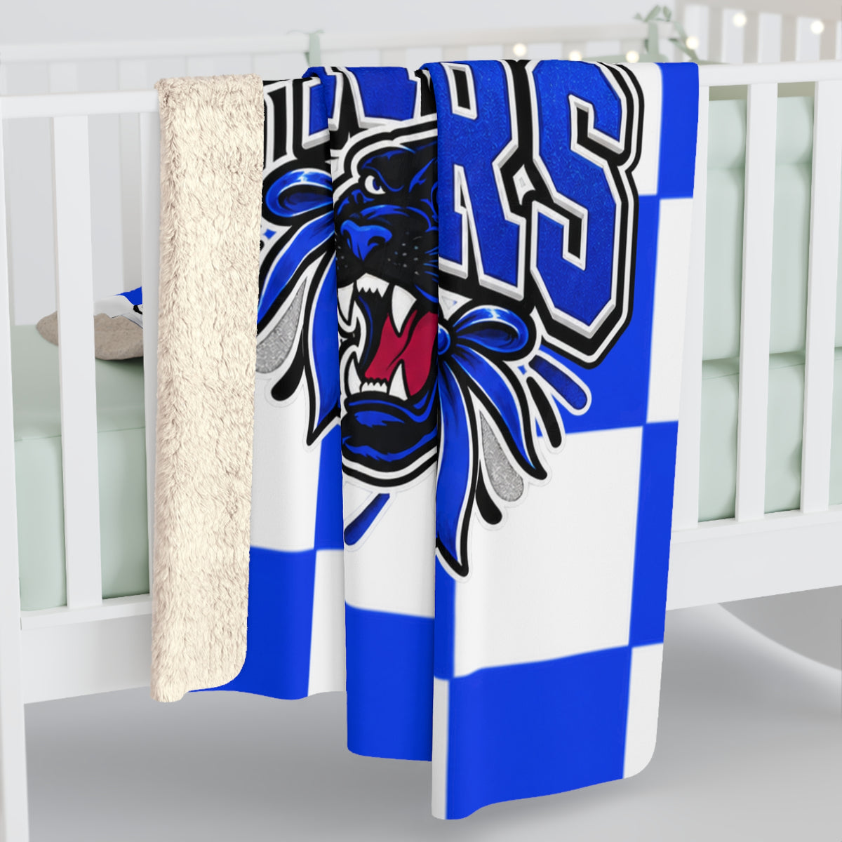 Fort Stockton Panthers Sherpa Fleece Blanket