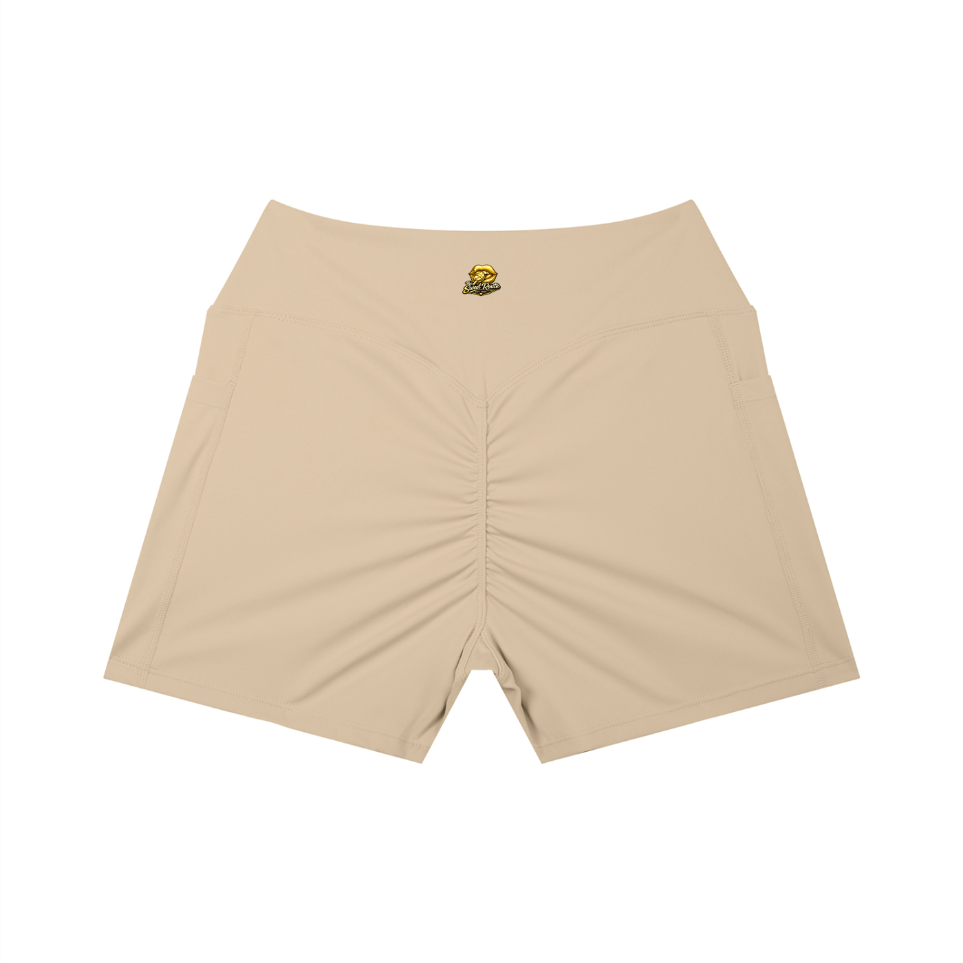 Sweet Route Women’s High Rise Pocket Yoga Shorts