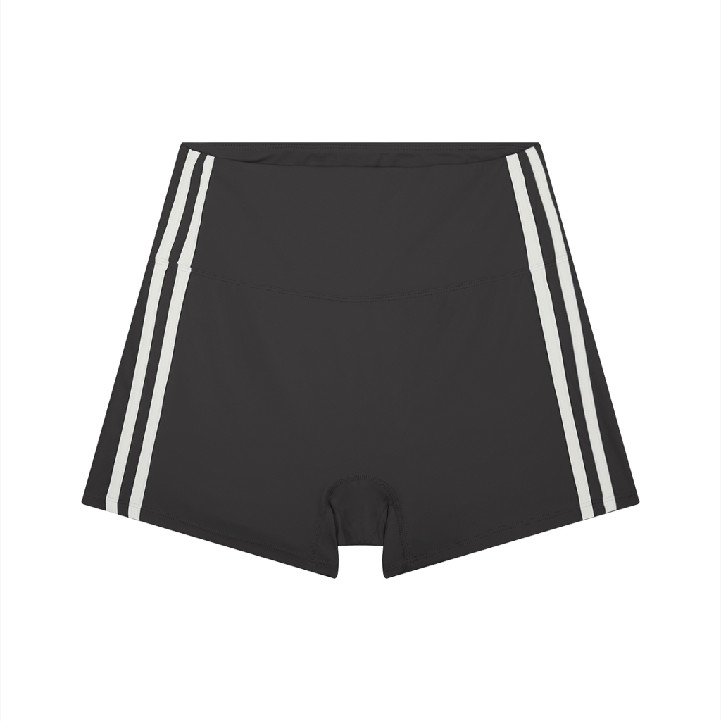Sweet Route Women’s High-Waist Color Block Yoga Shorts