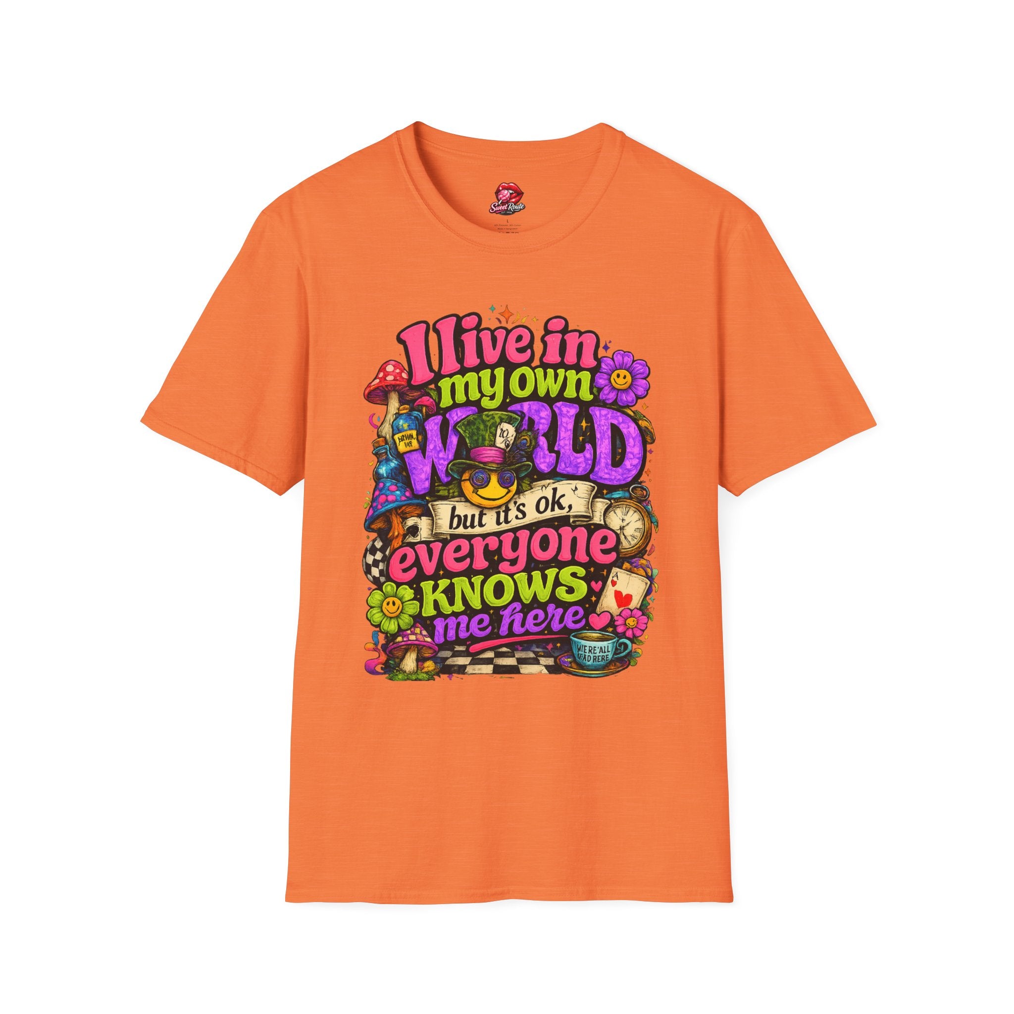 I Live In My Own World T-Shirt