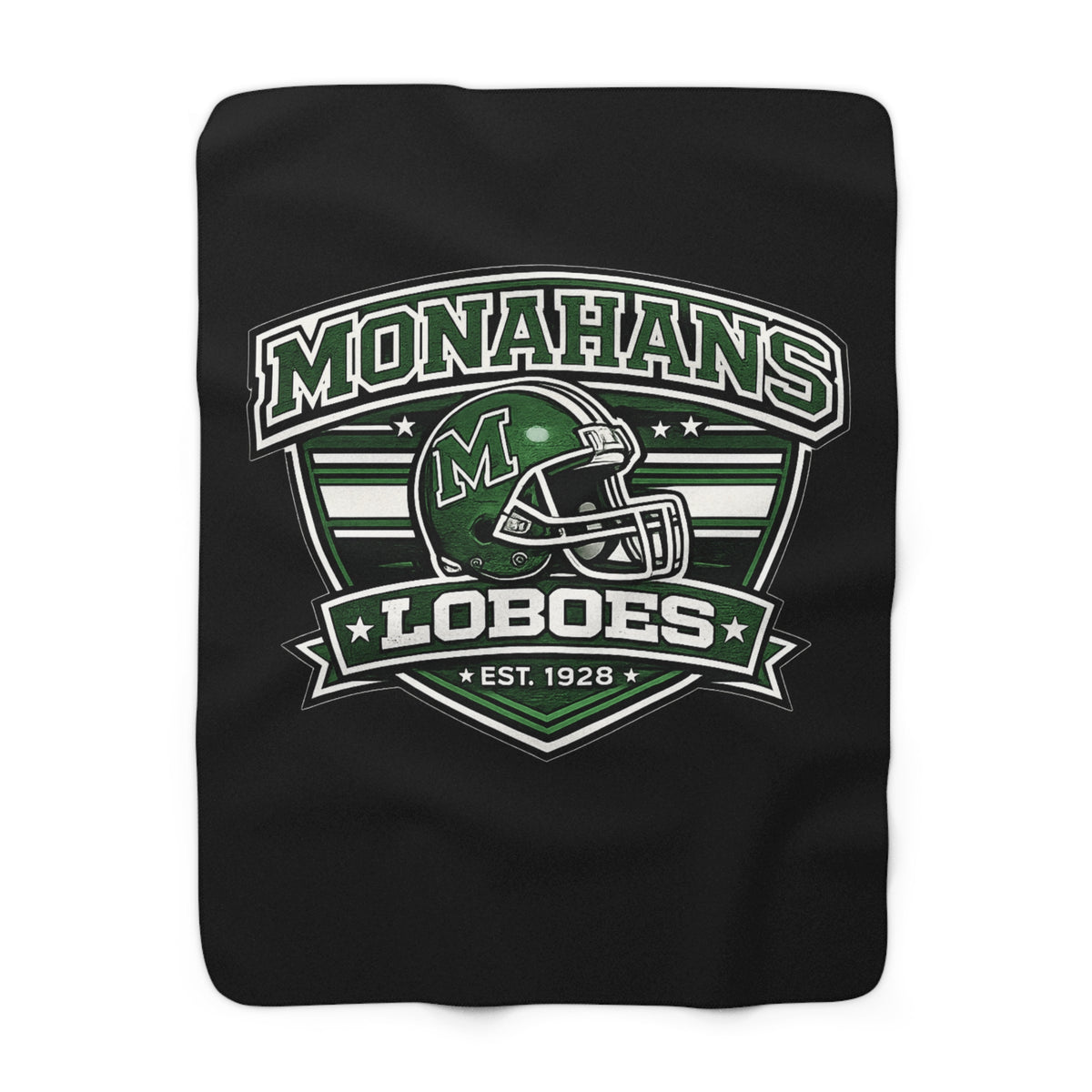 Monahans Loboes Sherpa Blanket