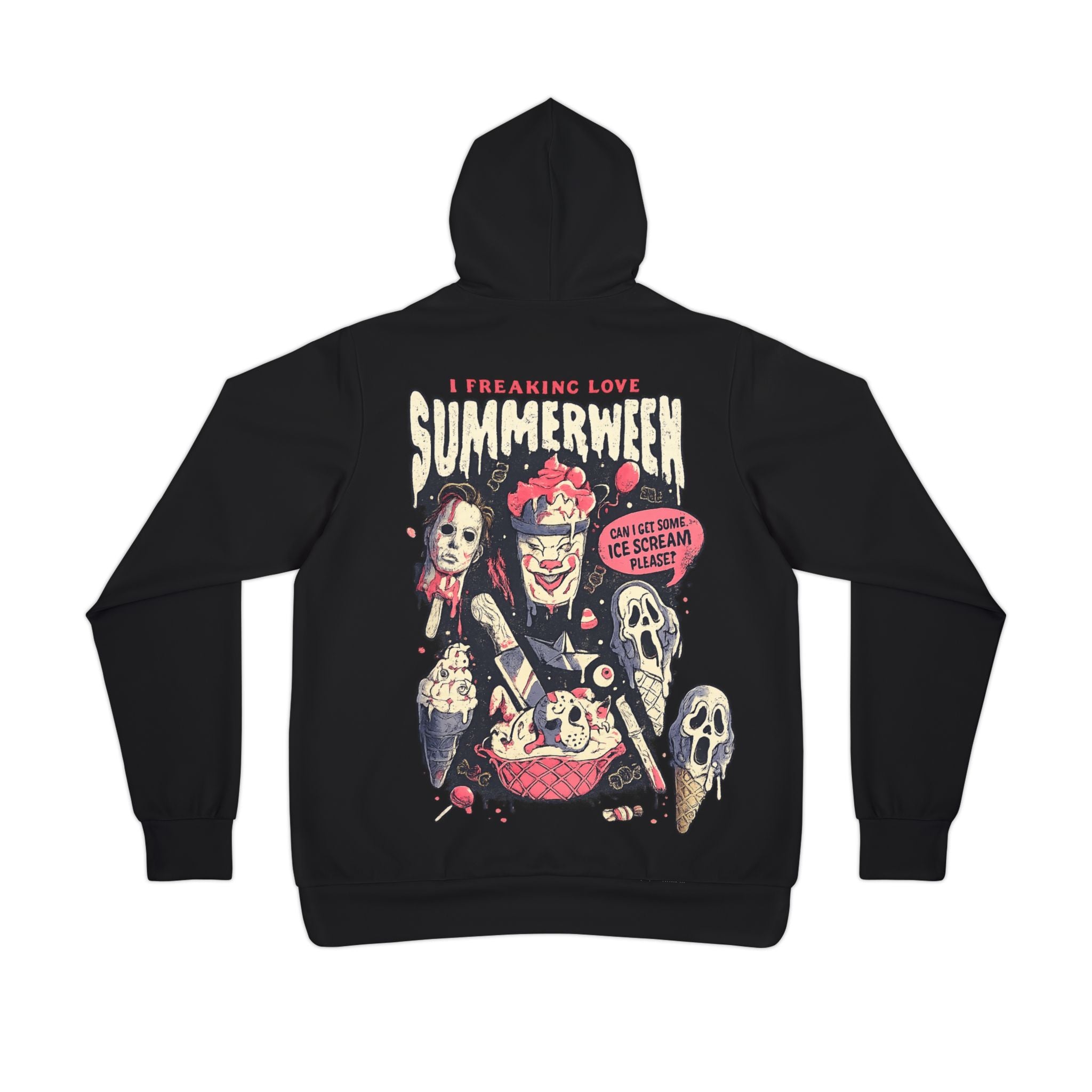 Summerween Retro Horror Hoodie