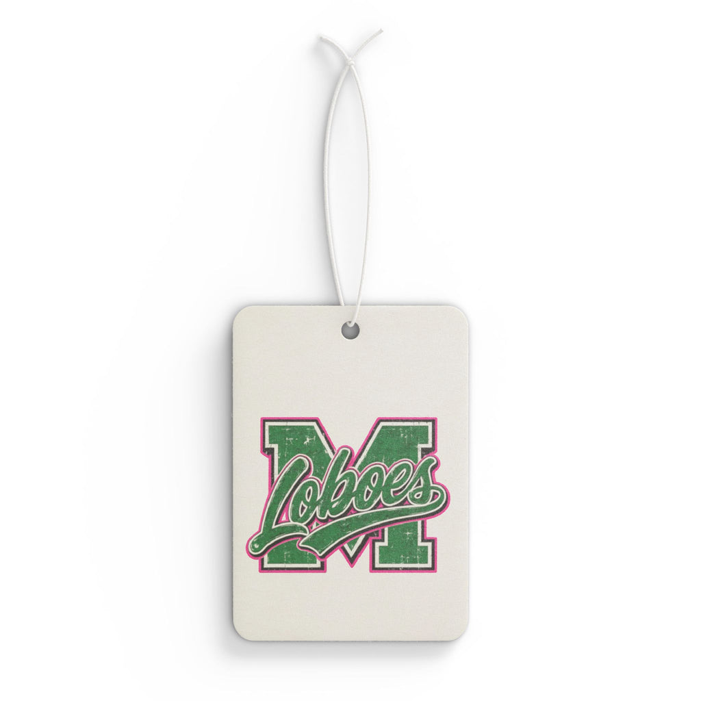 Loboes M Letter Car Air Freshener