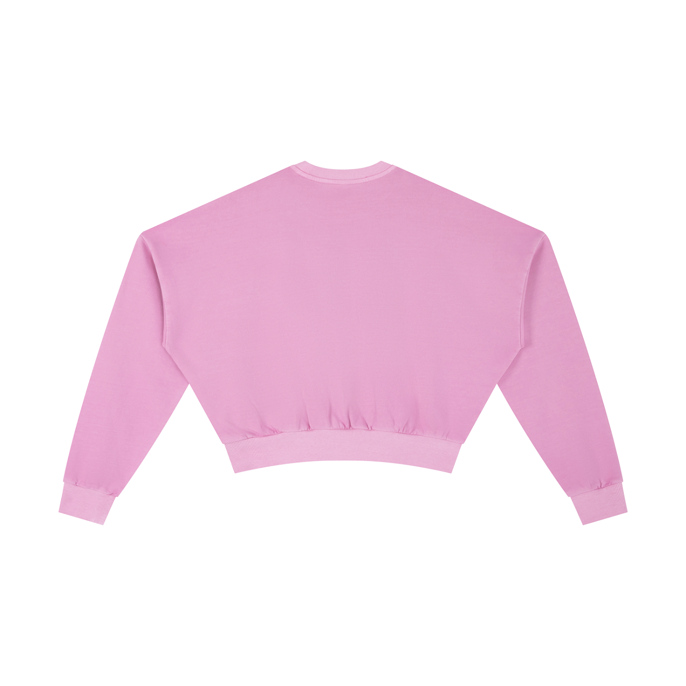 Sweet Route Vintage Washed Cropped Sweatshirt