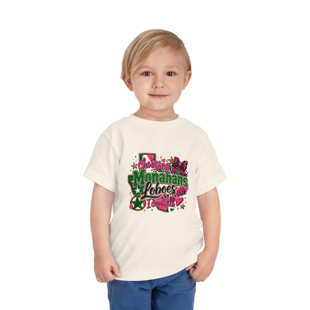 Toddler Tee - Choosing Monahans Loboes